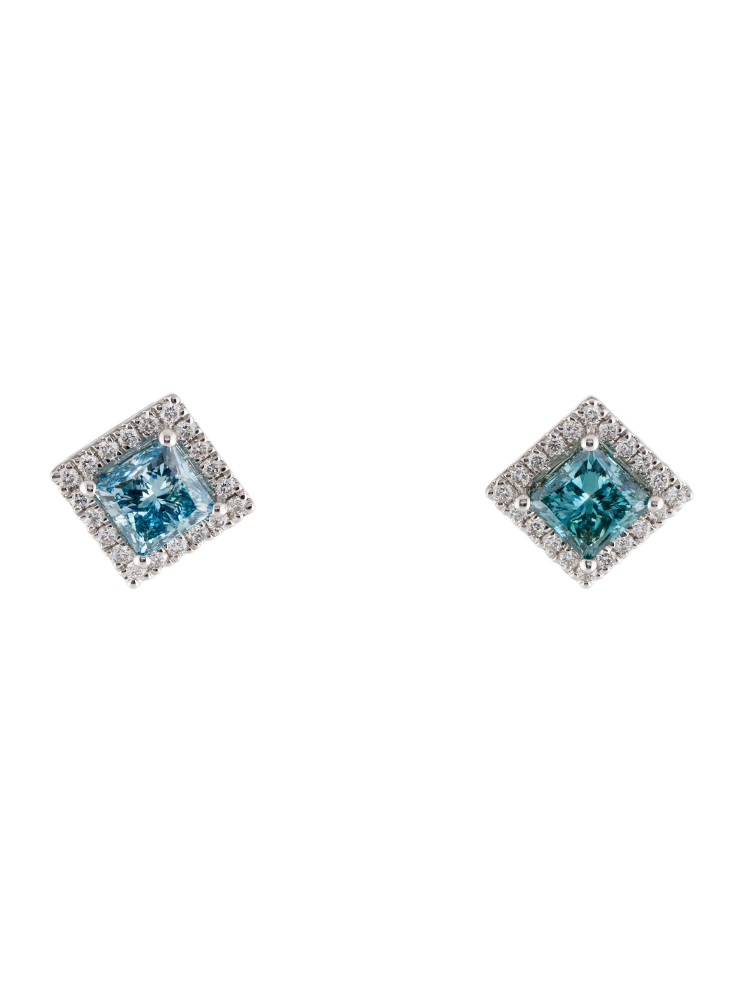Earrings 14K 4.80ctw Lab-Grown Diamond Stud Earrings
