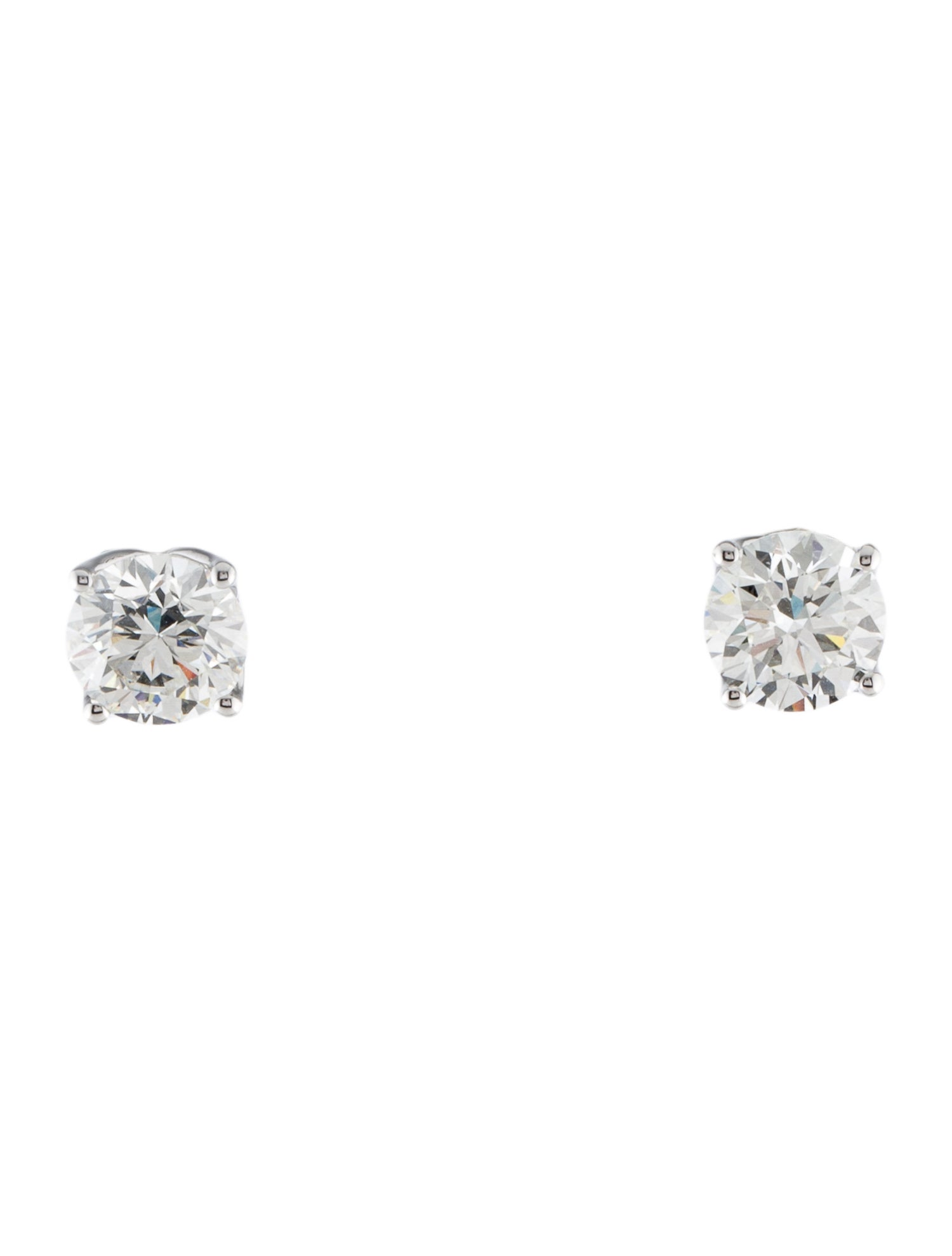 Earrings 14K 3.13ctw Lab-Grown Diamond Stud Earrings