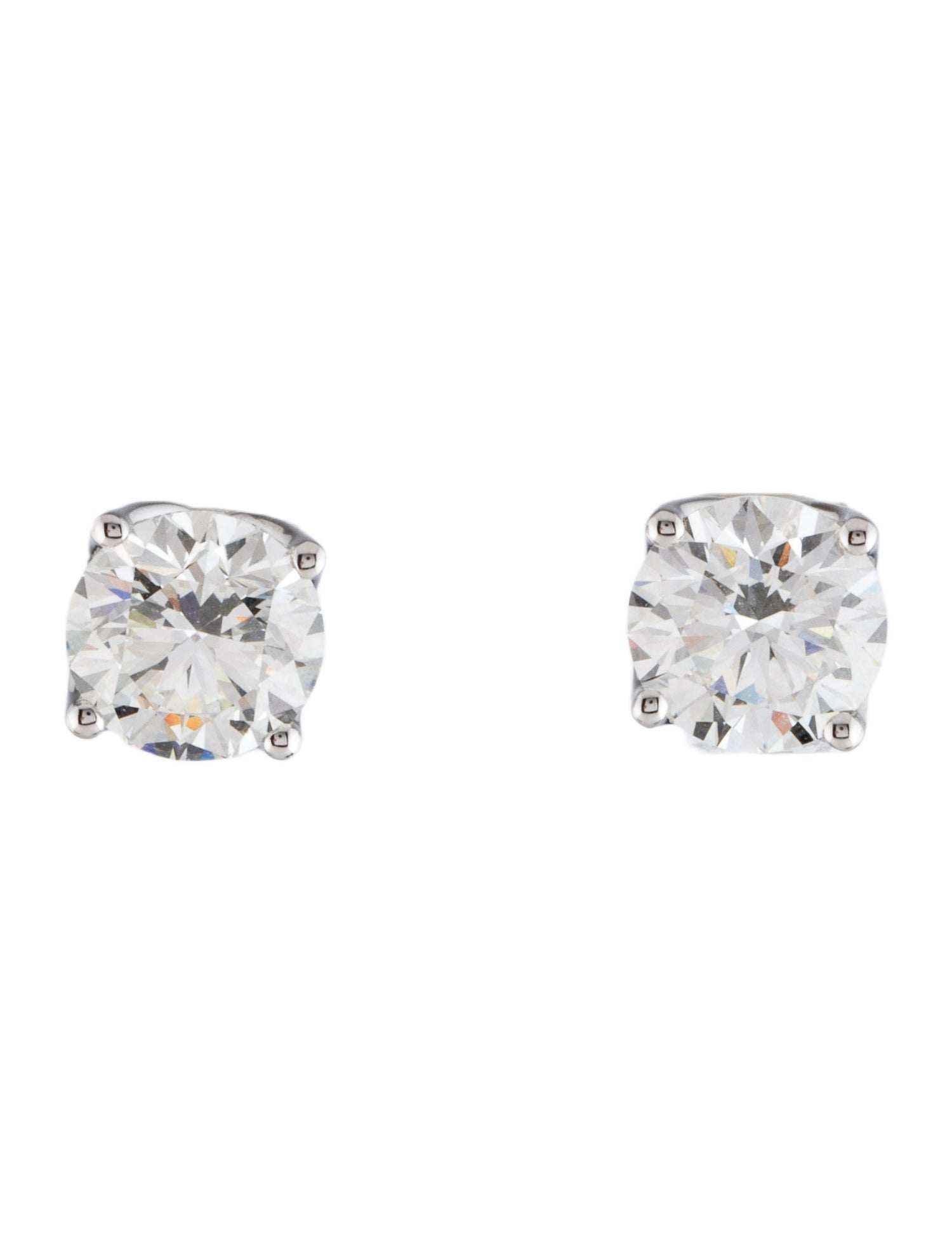 Earrings 14K 3.04ctw Lab-Grown Diamond Stud Earrings