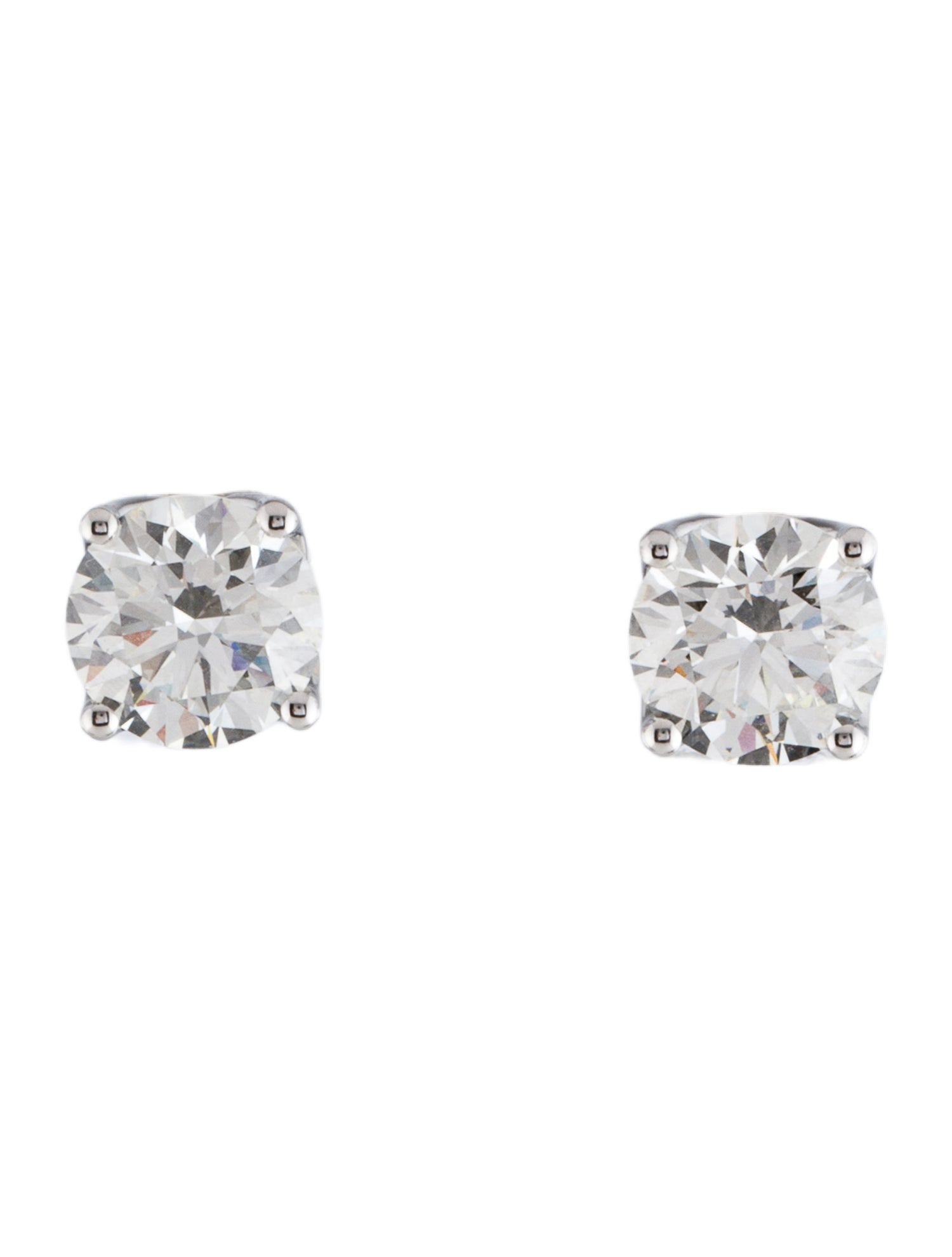 Earrings 14K 3.13ctw Lab-Grown Diamond Stud Earrings