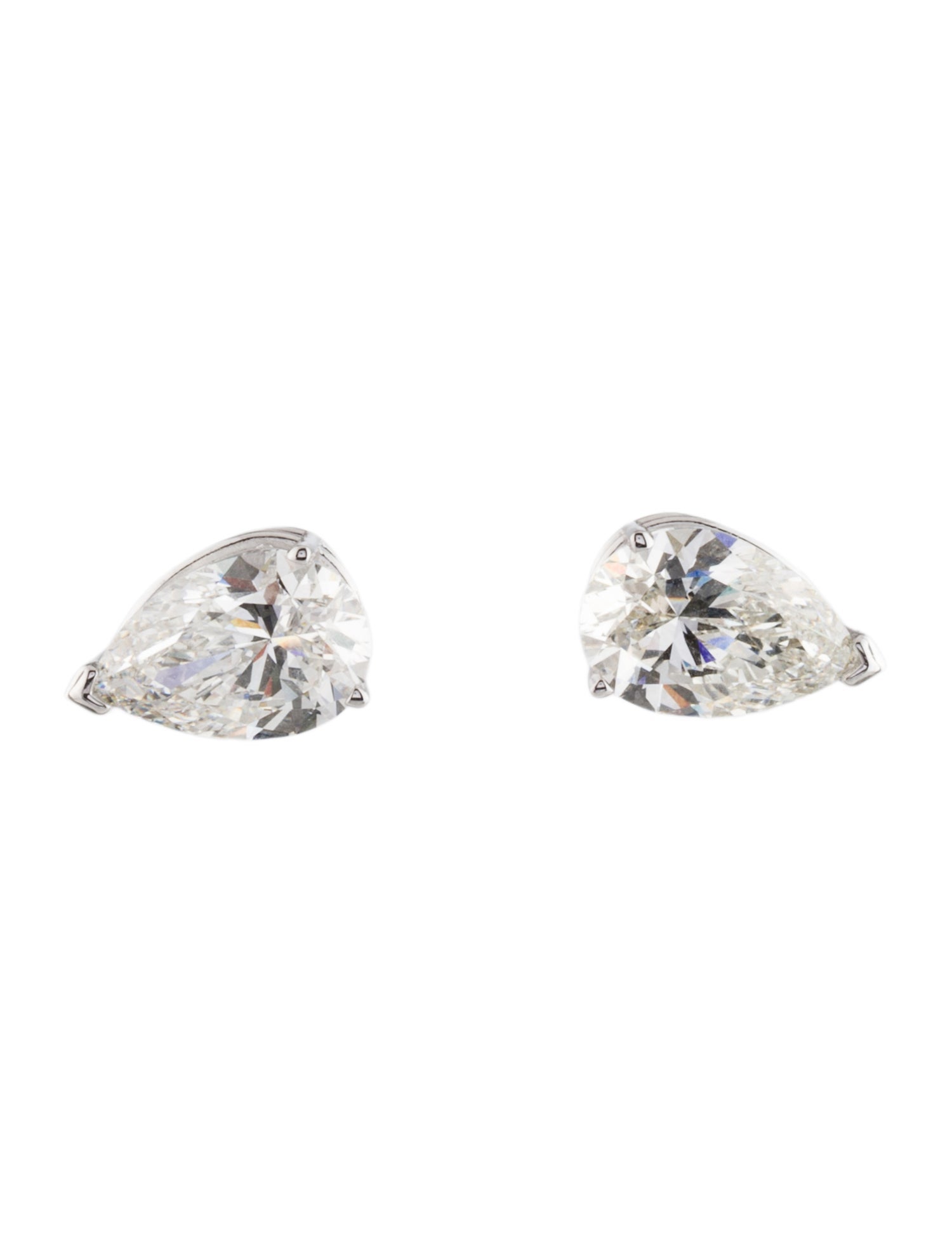 Earrings 14K 5.08ctw Lab-Grown Diamond Soliatire Stud Earrings