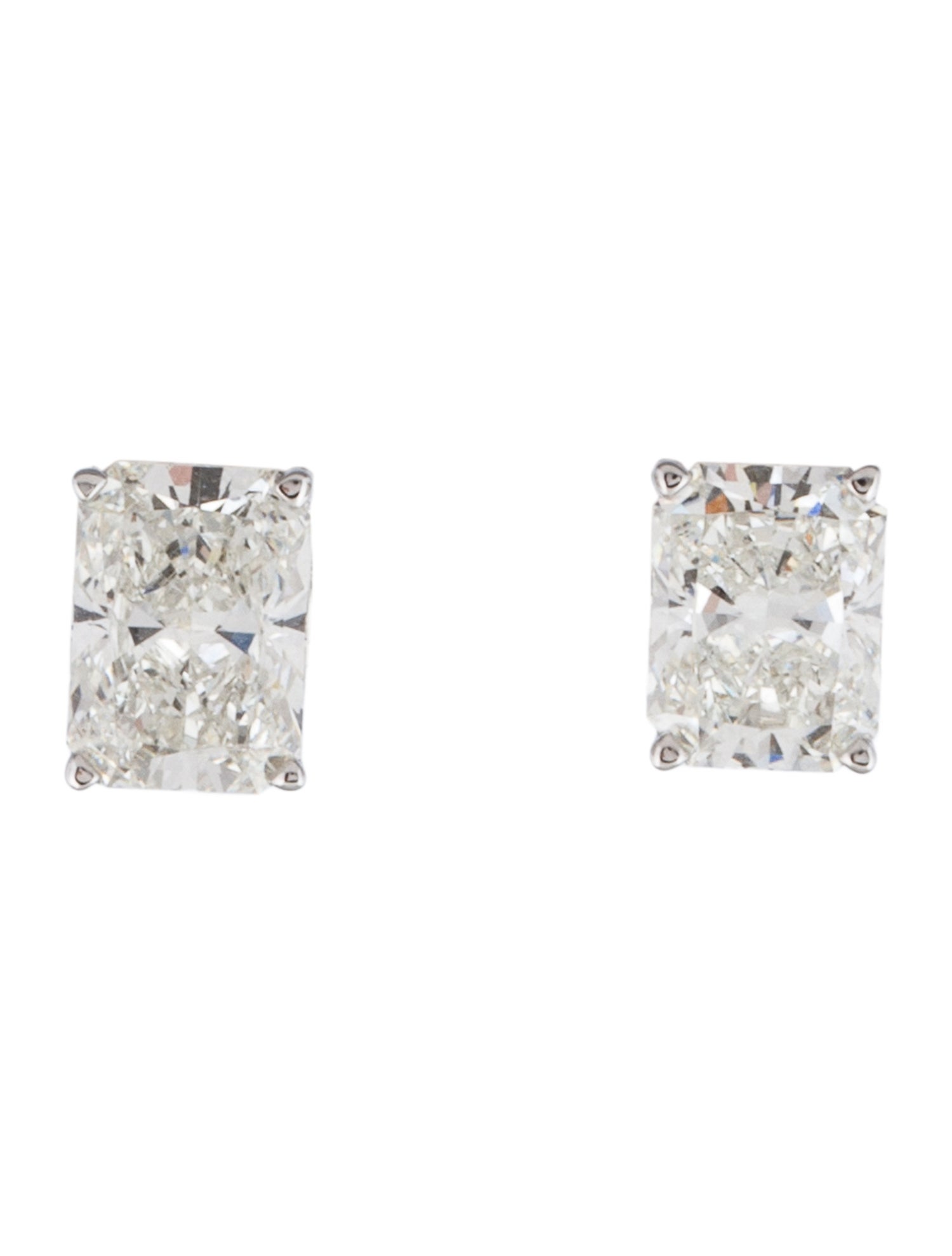 Earrings 14K 1.77ctw Lab-Grown Diamond Solitaire Stud Earrings
