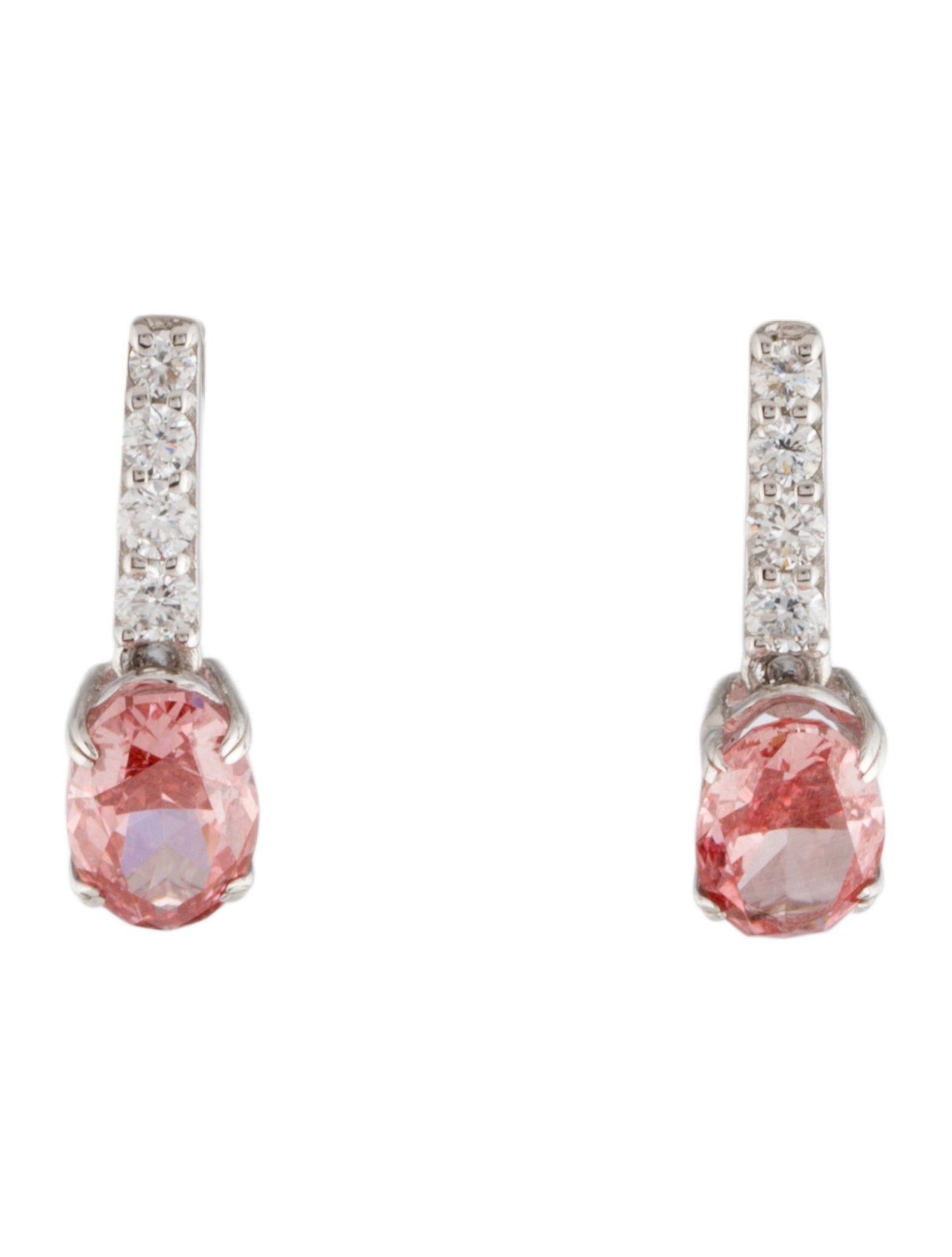 Earrings 14K 1.85ctw Lab-Grown Diamond Drop Earrings