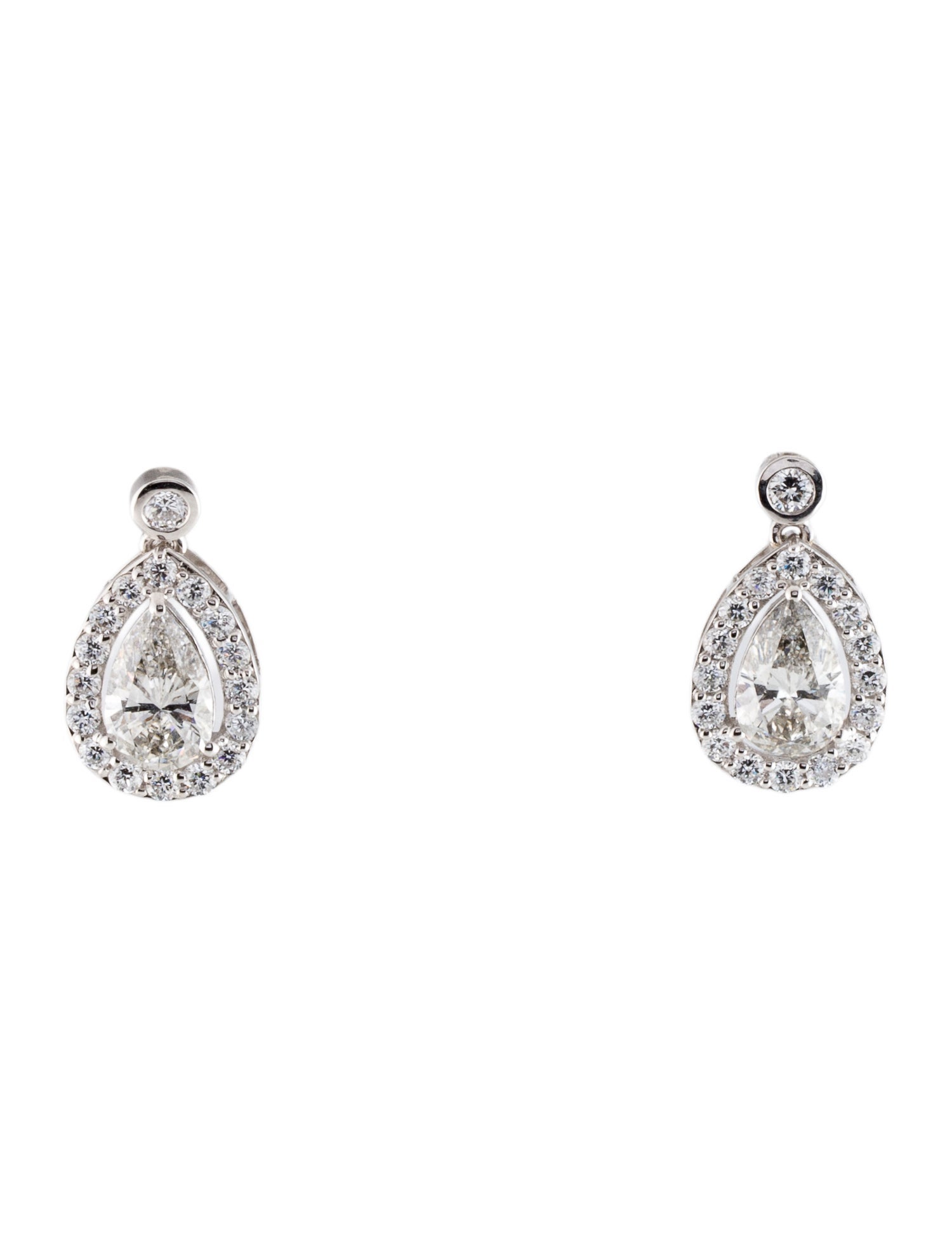 Earrings 14K 2.99ctw Lab-Grown Diamond Drop Earrings