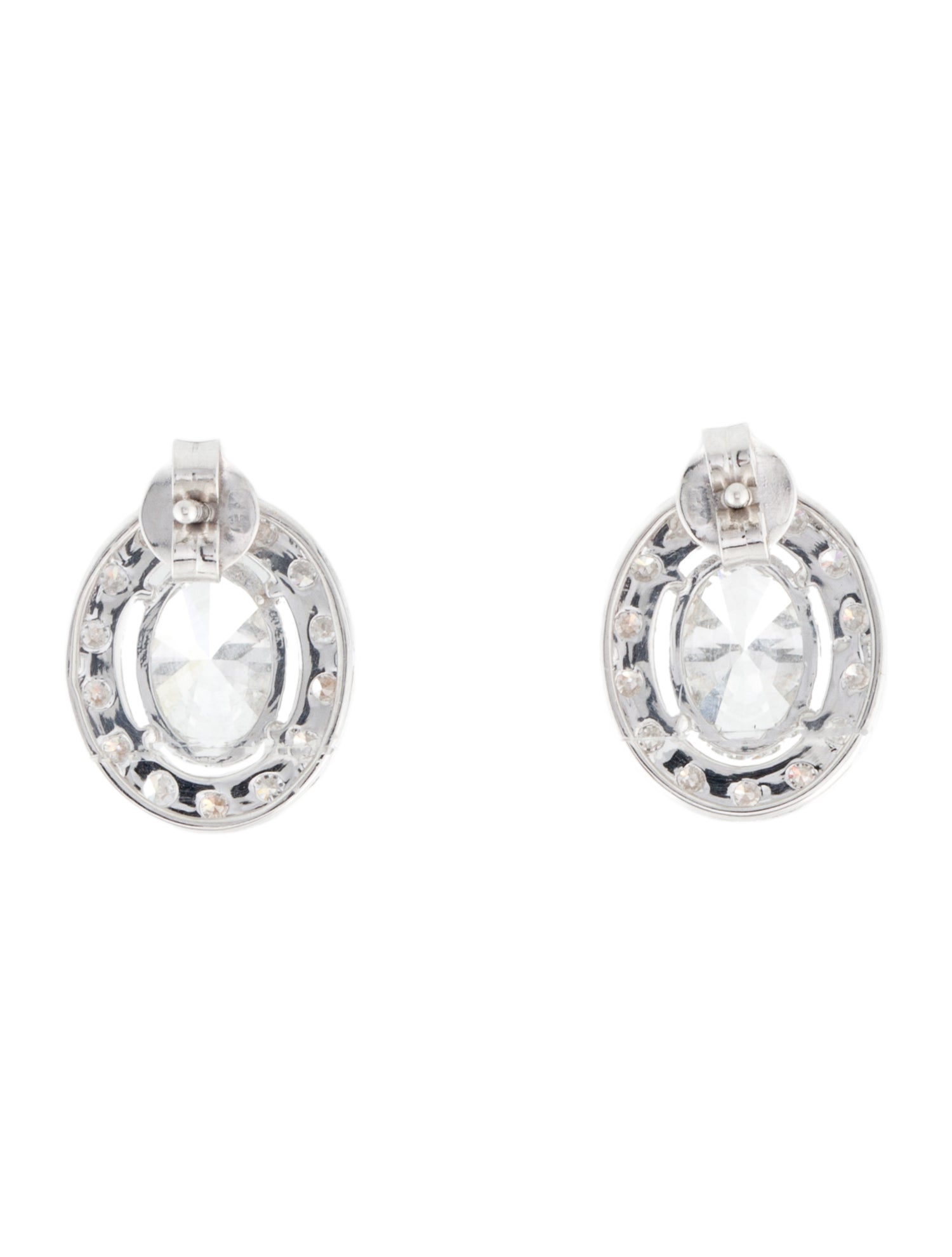 Earrings 14K 2.86ctw Lab-Grown Diamond Studs
