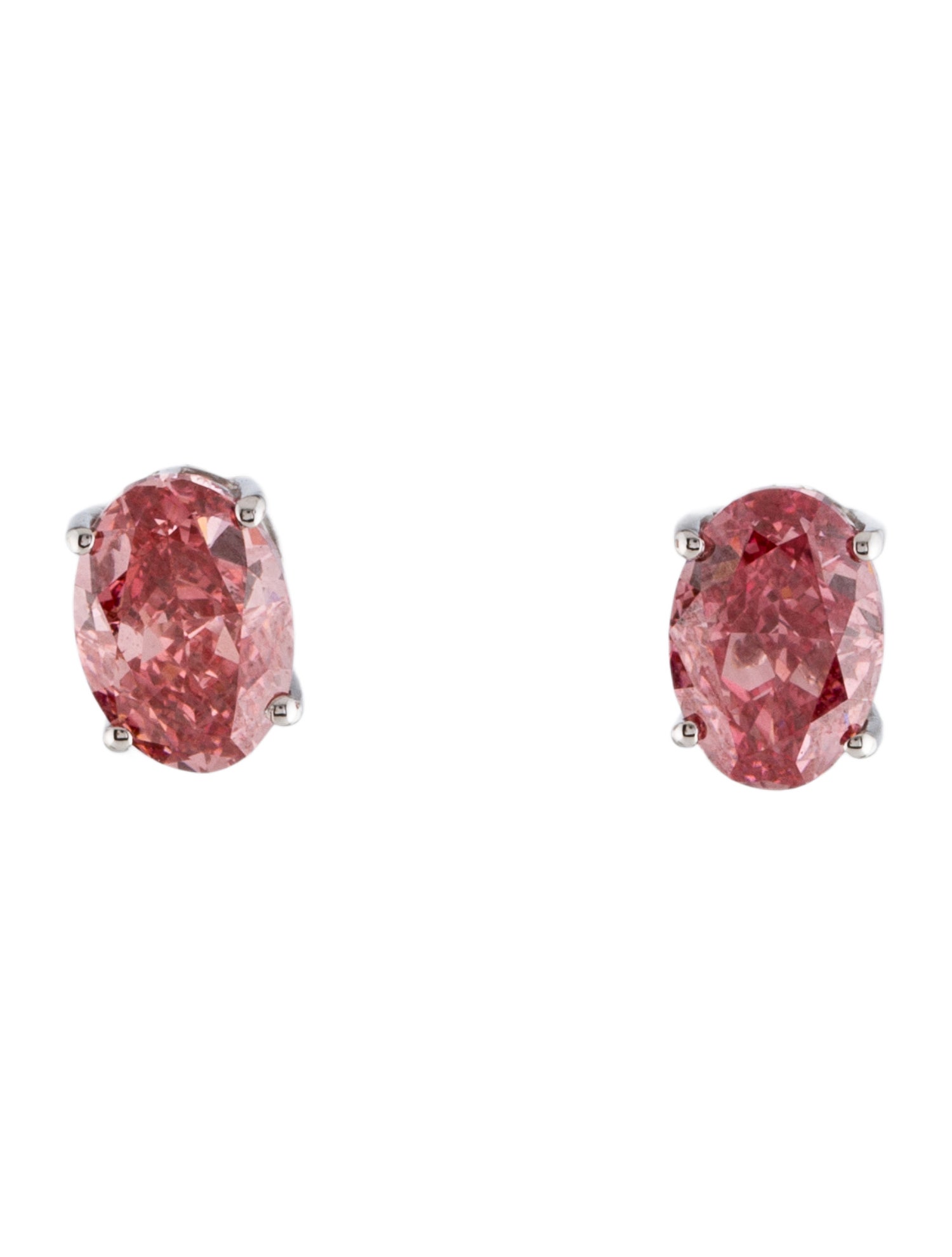 Earrings 14K 3.09ctw Lab-Grown Diamond Studs