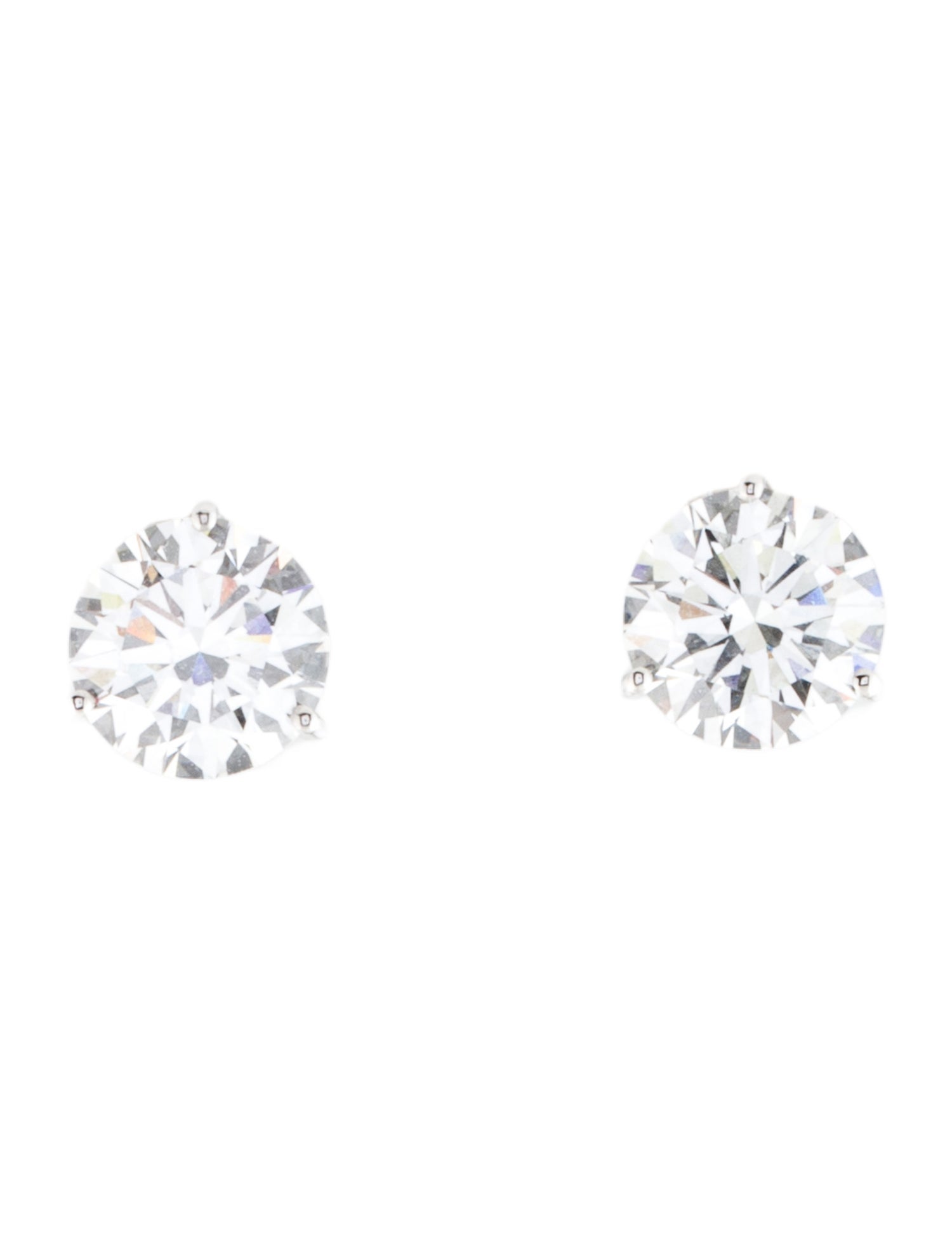 Earrings 14K Lab-Grown Diamond Solitaire Stud