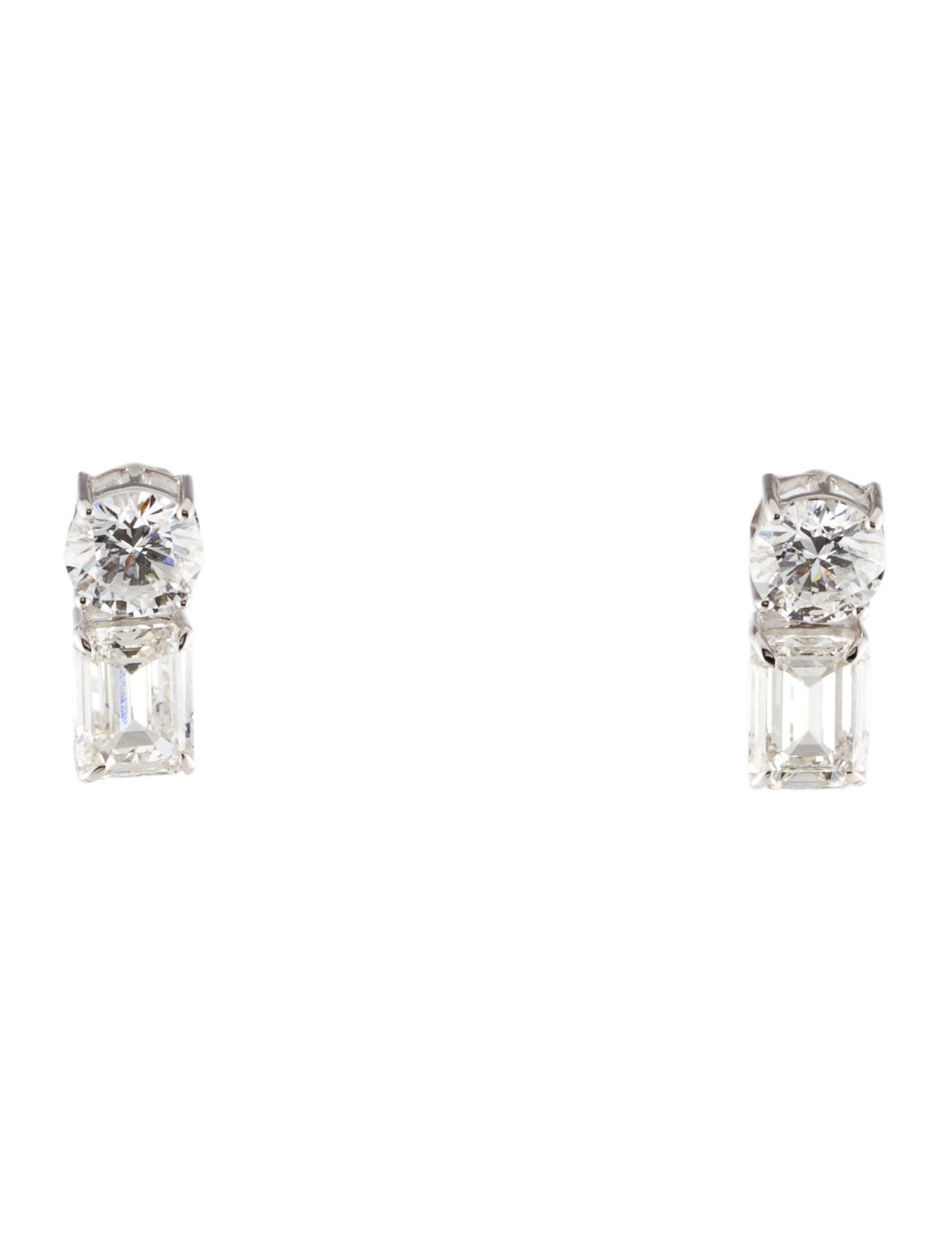 Earrings 14K 4.70ctw Lab-Grown Diamond Drop Earrings
