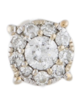 Earrings 14K Diamond Single Stud Earring