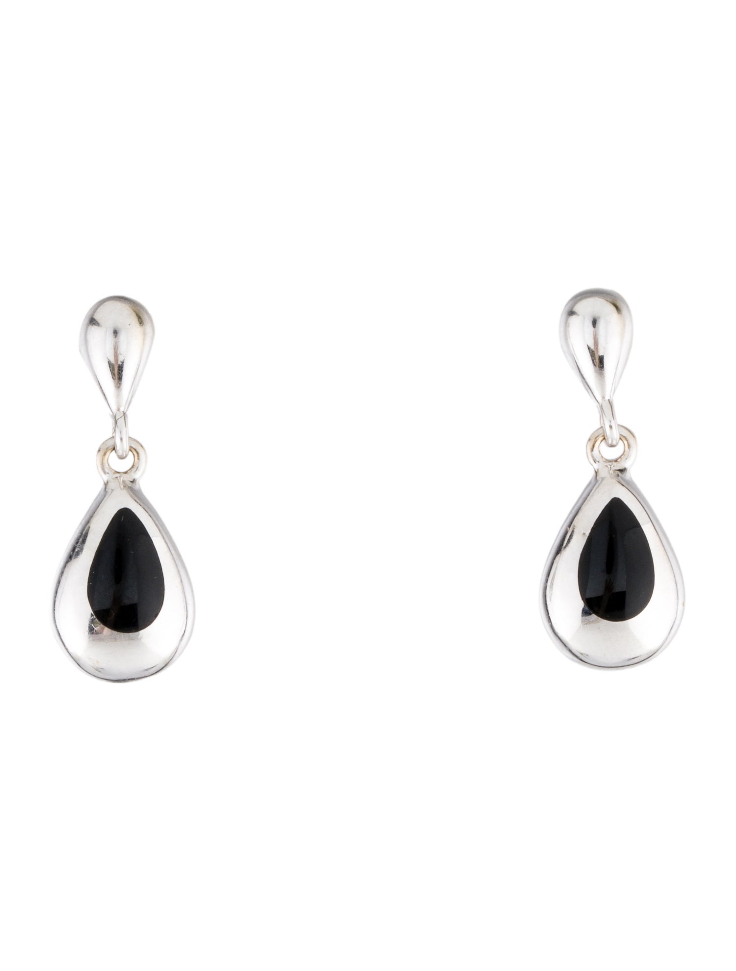 Earrings 14K Onyx Drop