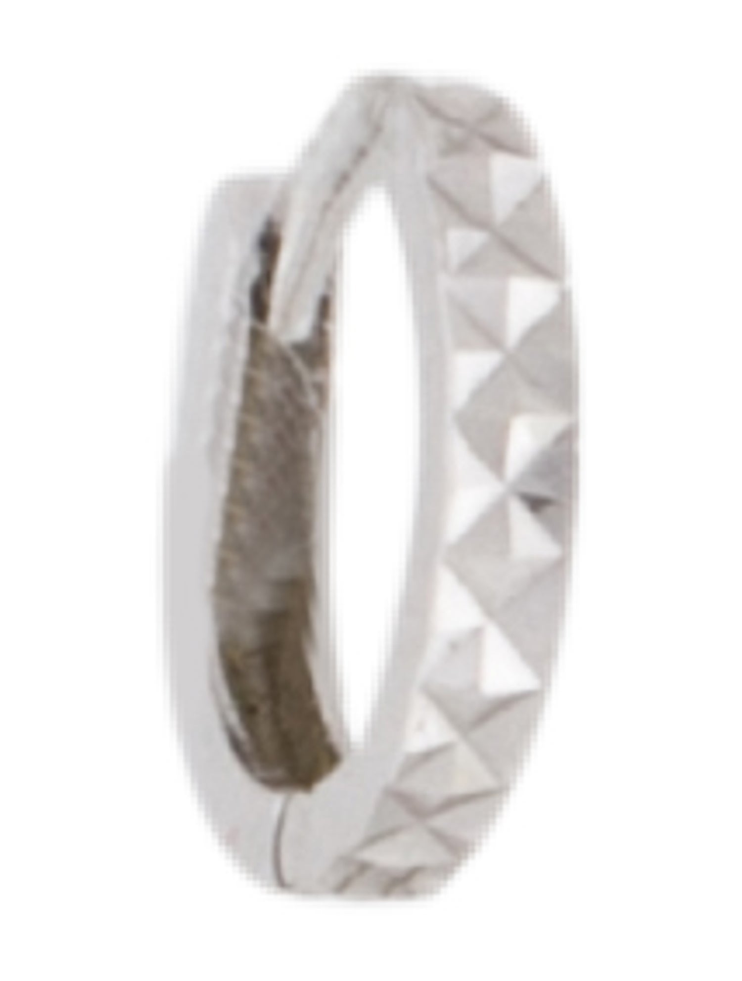 Earrings Chow Tai Fook 18K Textured Single Huggie Earring