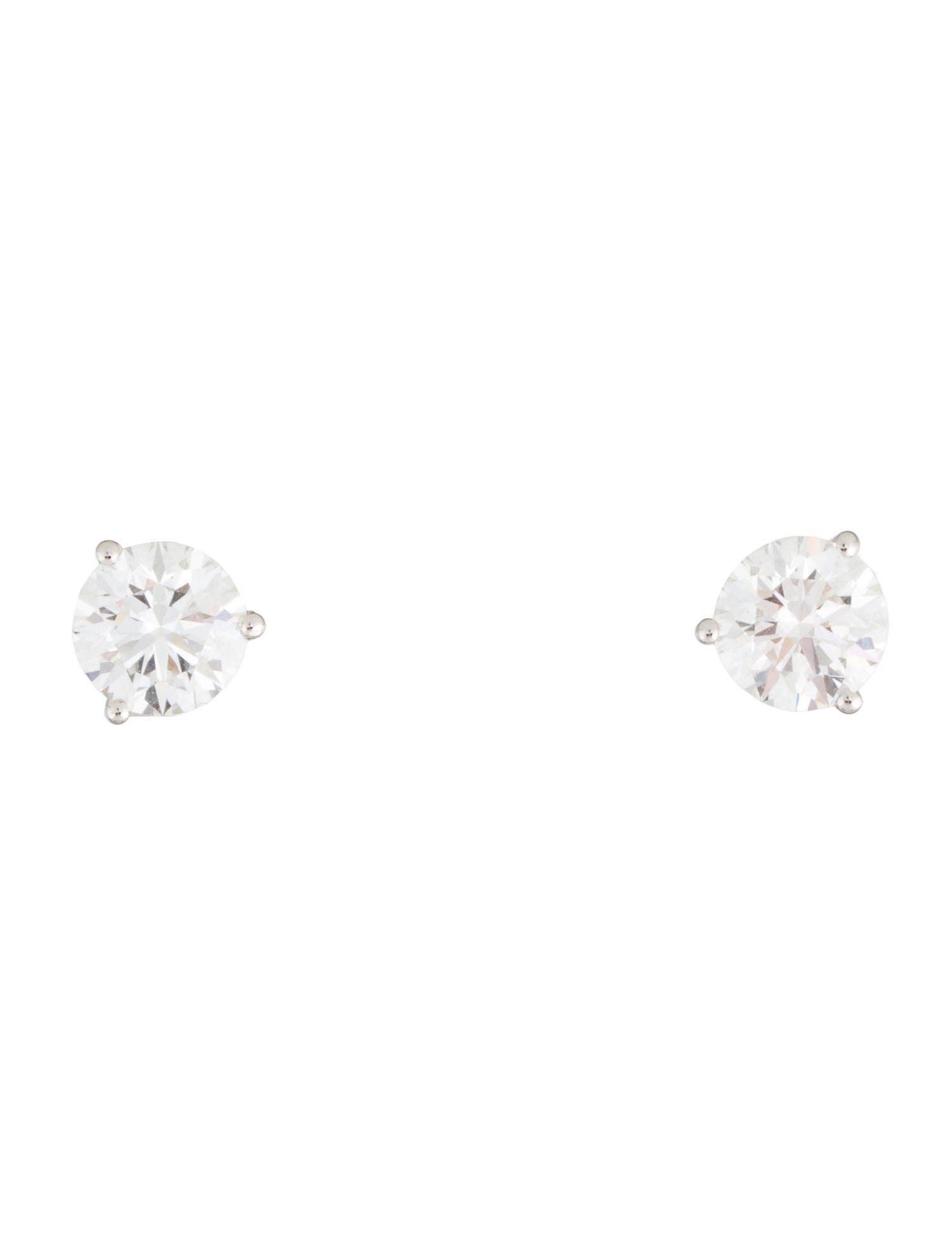 Earrings 14K 3.09ctw Lab-Grown Diamond Stud