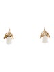 Earrings 14K Opal Stud Earrings