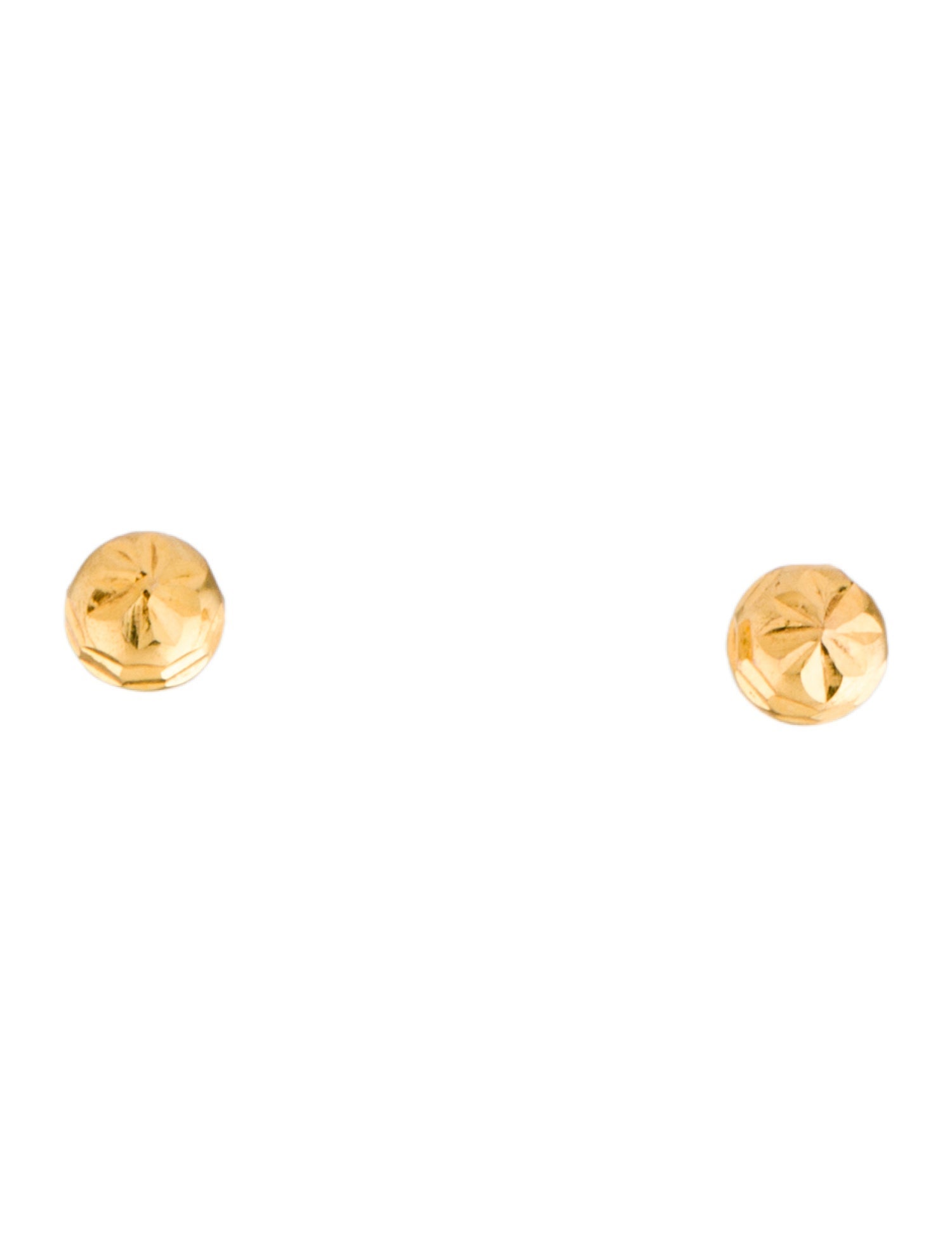 Earrings 18K Ball Stud