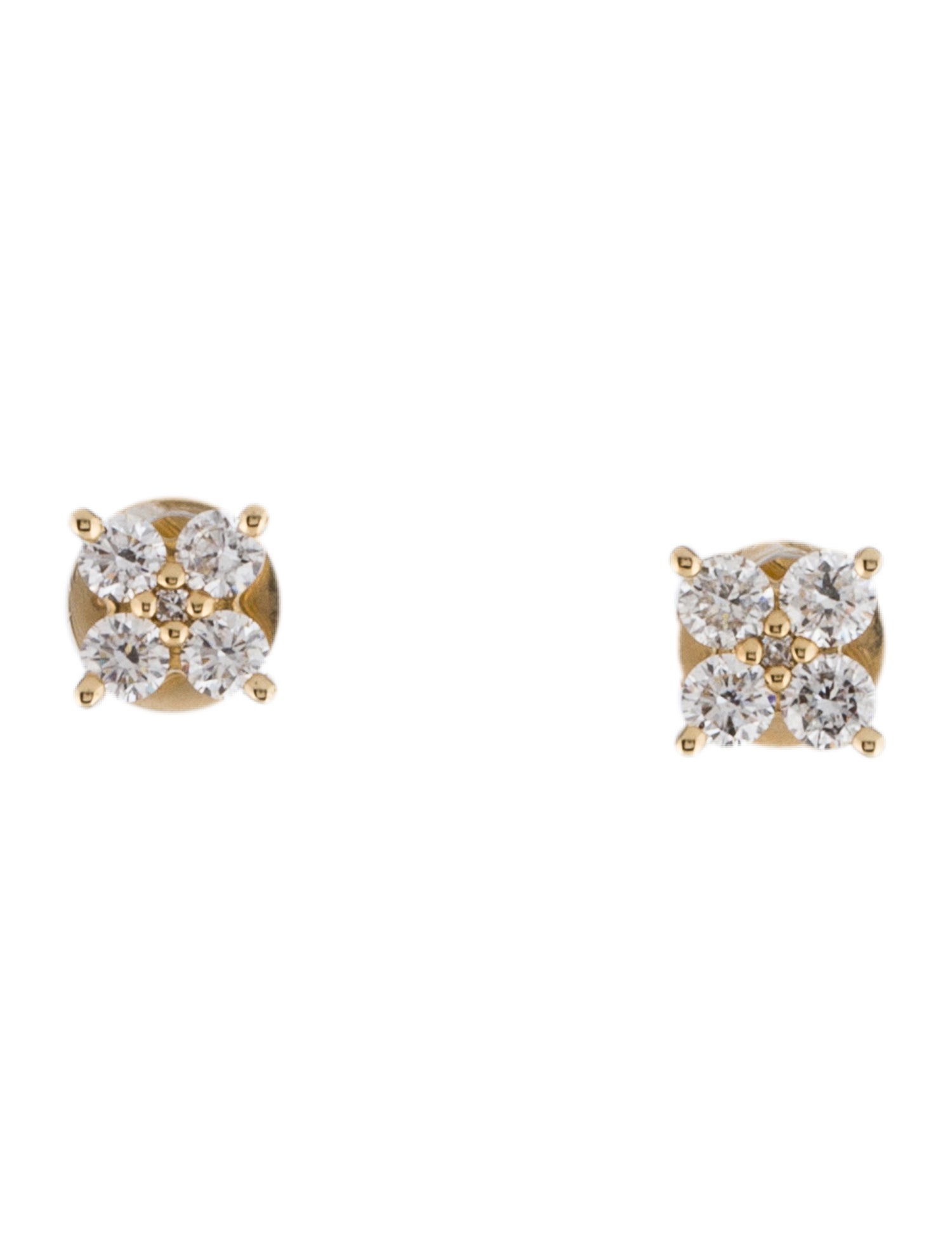 Earrings 14K Diamond Stud