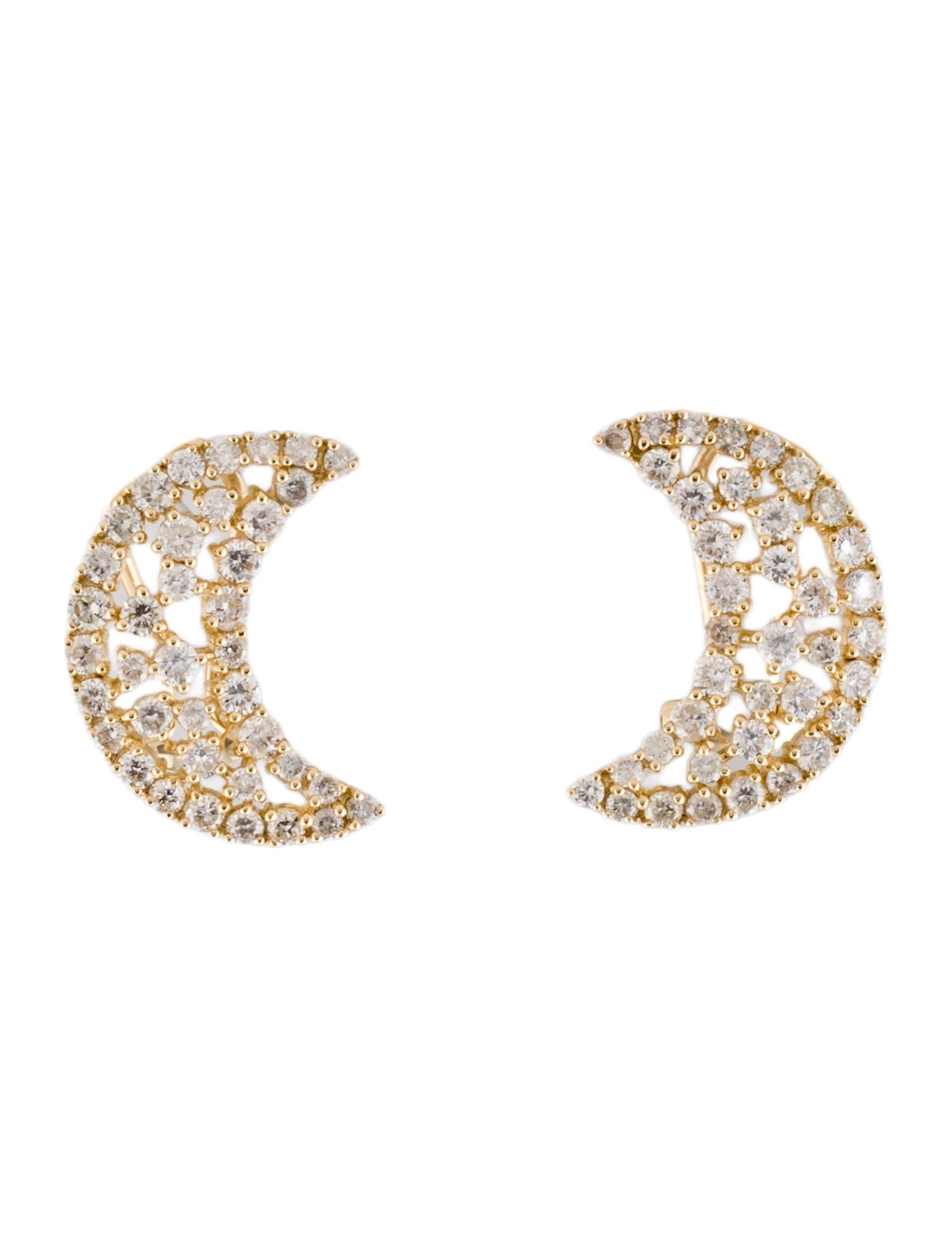 Earrings 14K 2.13ctw Diamond Earclip Drop Earrings