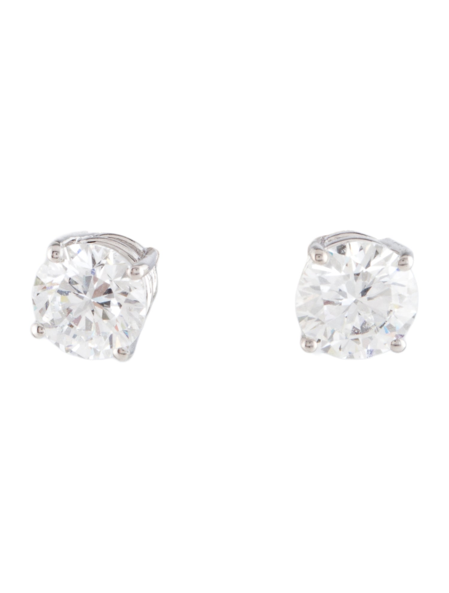 Earrings 14K 2.20ctw Lab-Grown Diamond Stud Earring