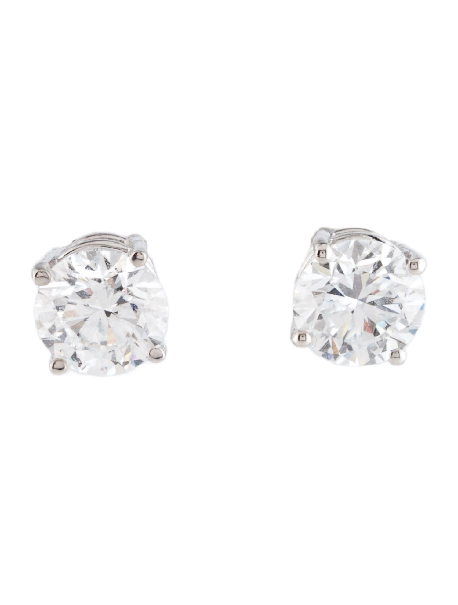 Earrings 14K 2.20ctw Lab-Grown Diamond Stud