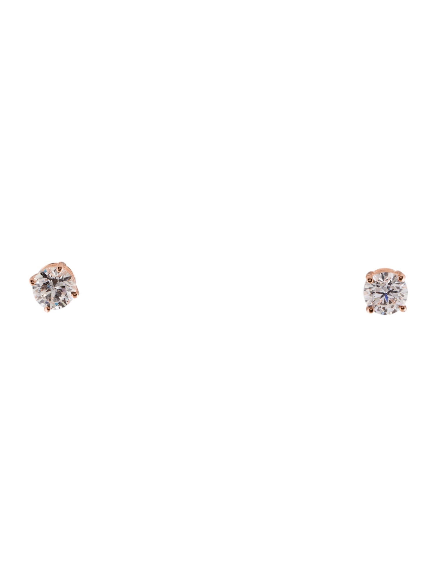 Earrings 14K 3.40ctw Lab-Grown Diamond Stud