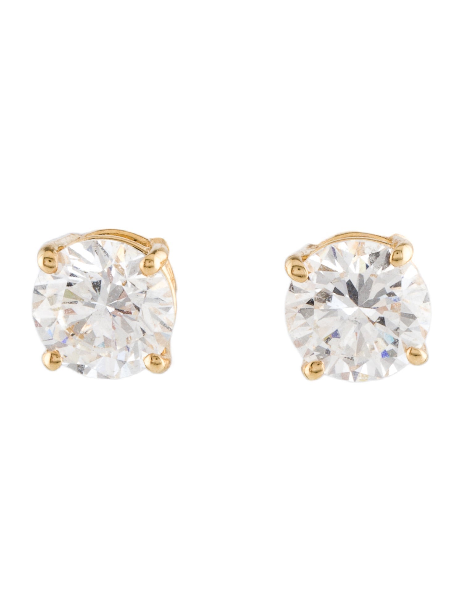 Earrings 14K 3.22ctw Lab-Grown Diamond Stud