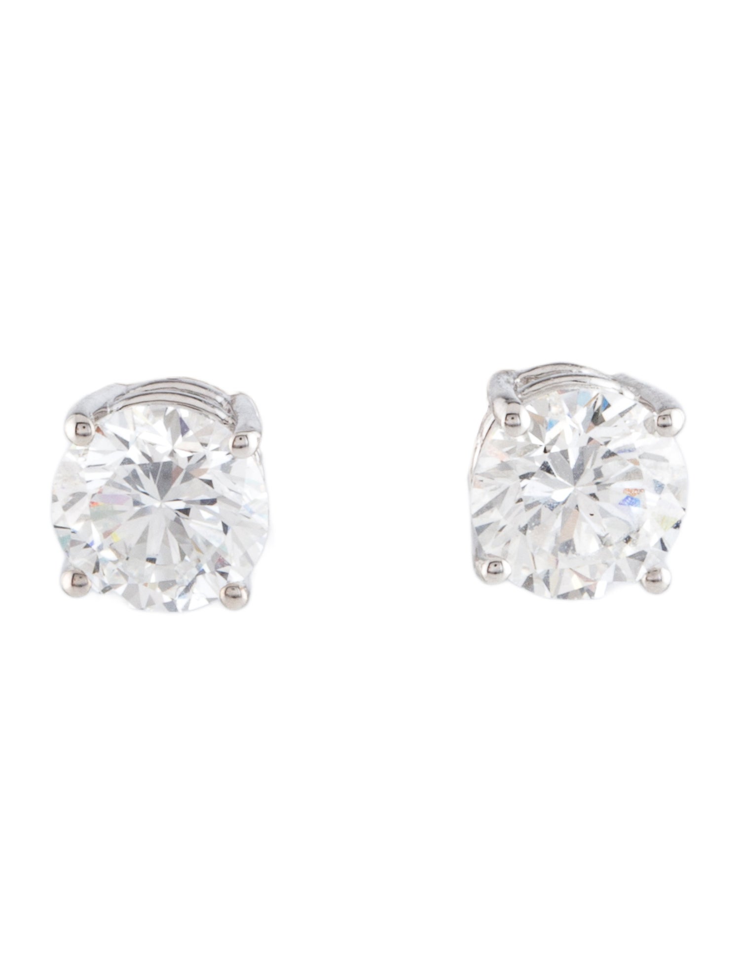 Earrings 14K 2.20ctw Lab-Grown Diamond Stud