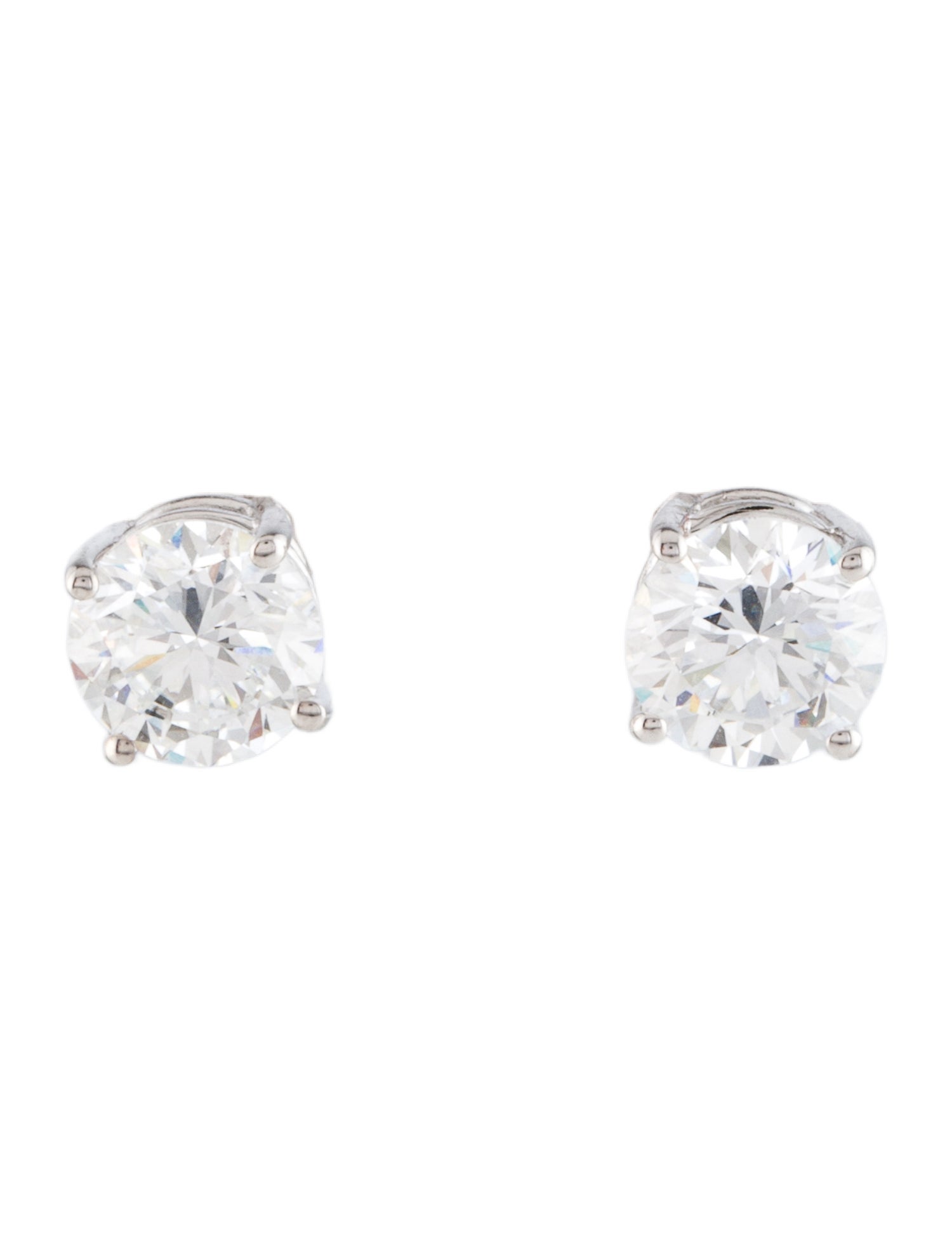 Earrings 14K 2.20ctw Lab-Grown Diamond Stud