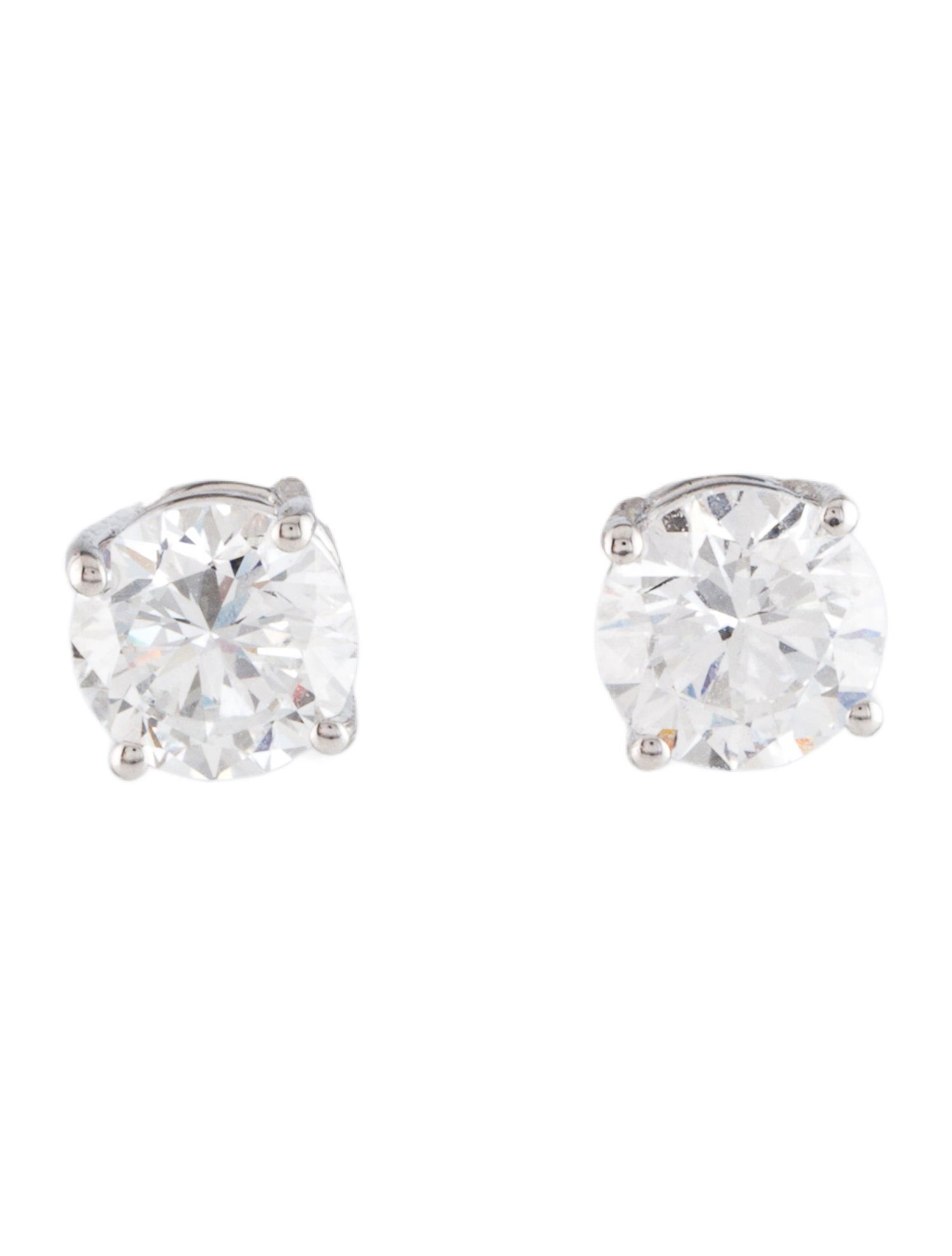 Earrings 14K 2.20ctw Lab-Grown Diamond Stud