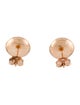 Earrings 14K Textured Button Stud Earrings