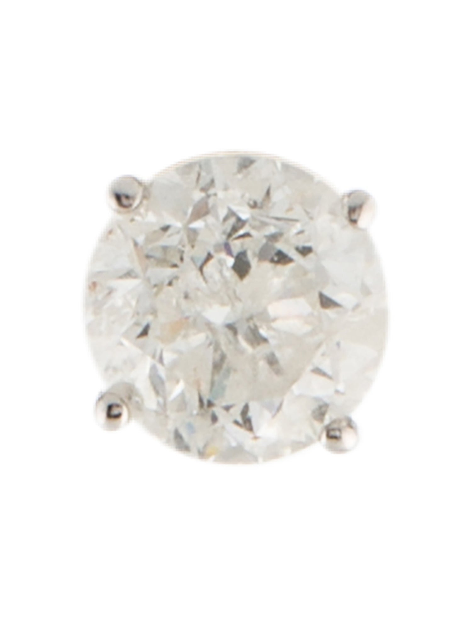 Earrings 14K Diamond Single Stud Earring