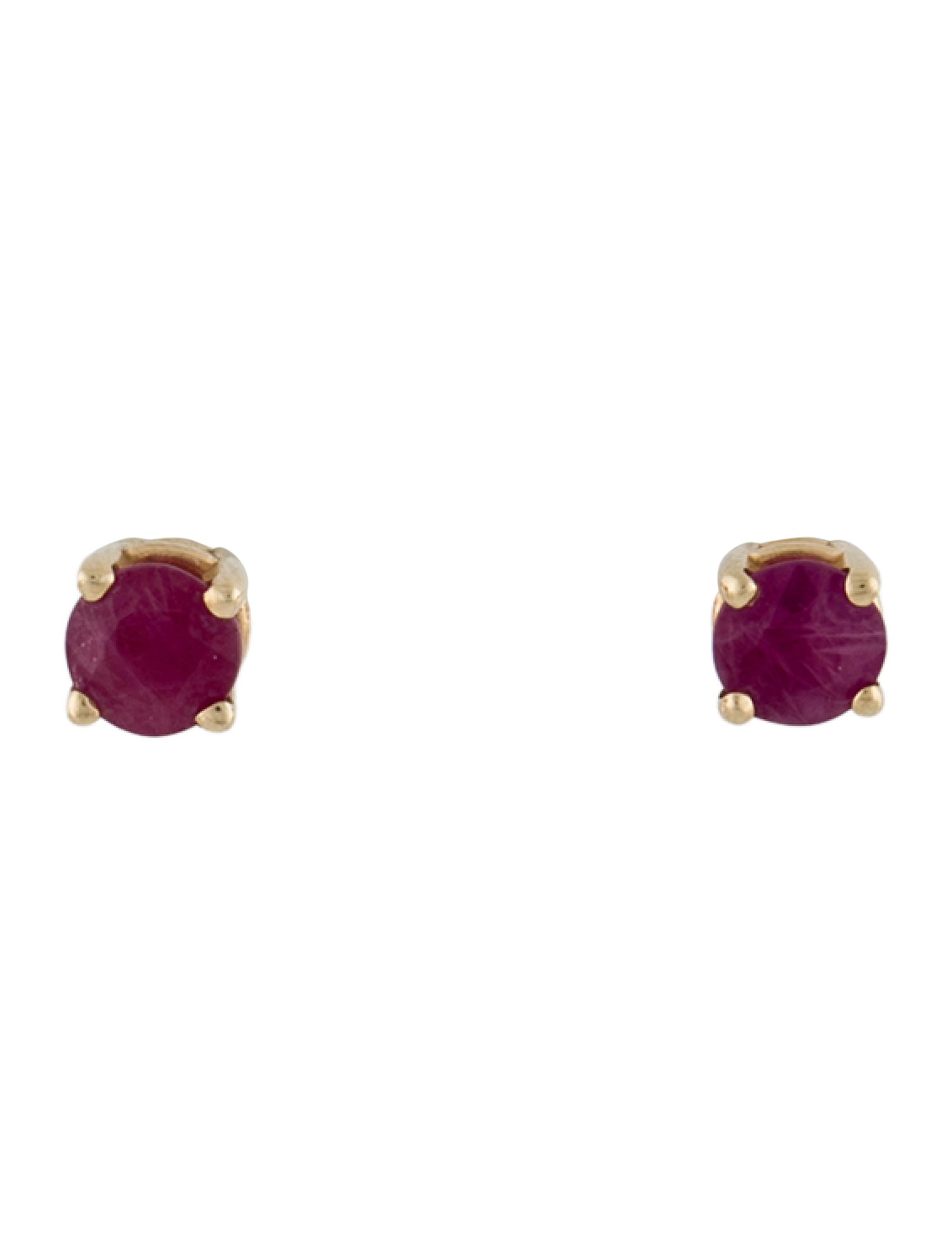 Earrings 14K Ruby Stud