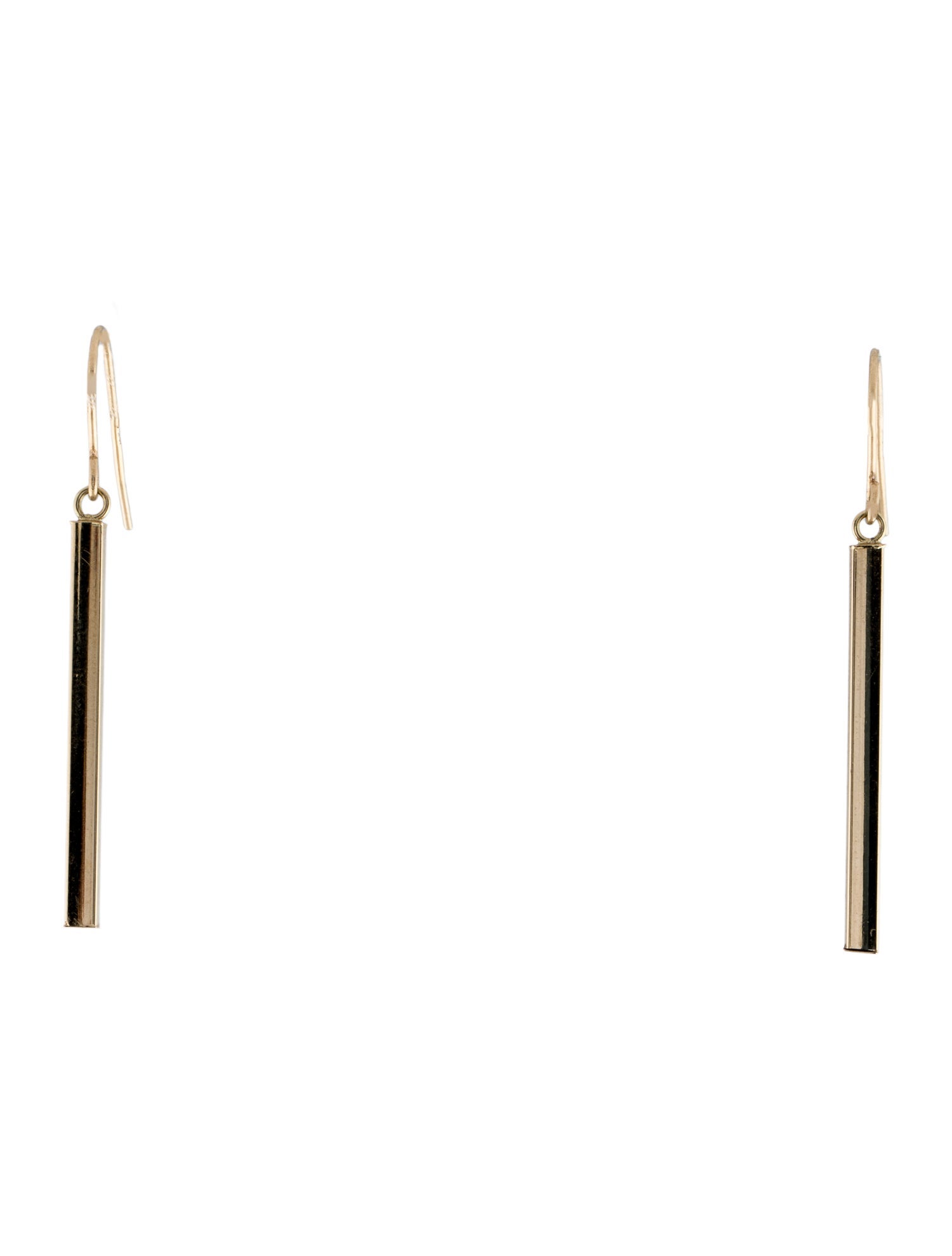 Earrings 14K Bar Drop
