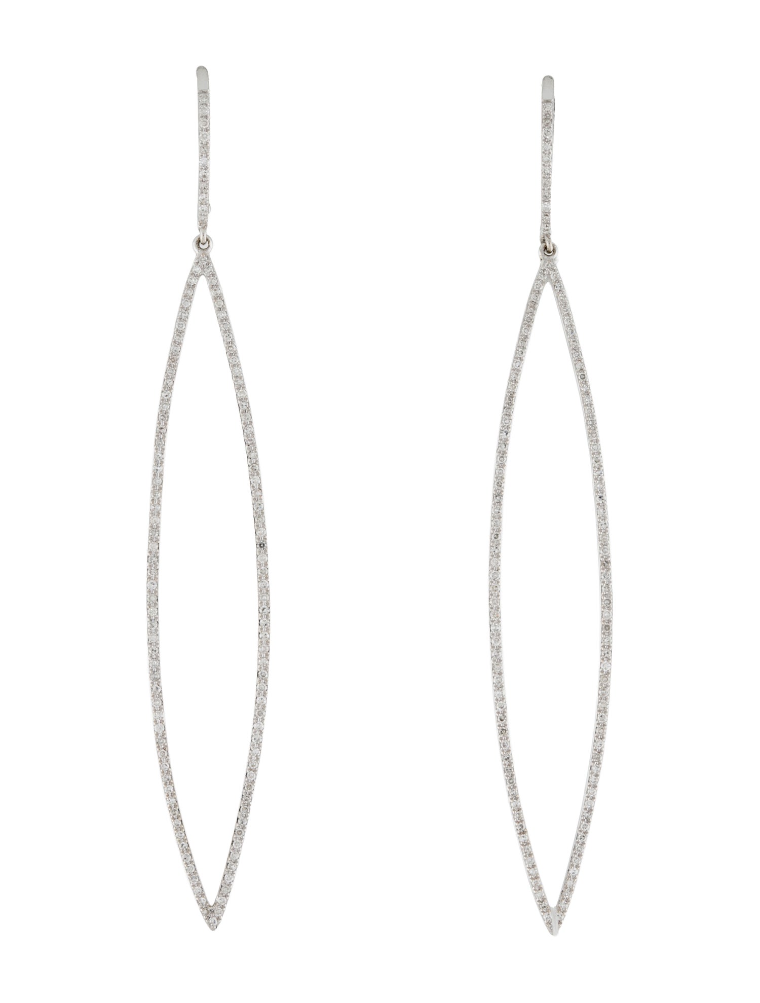 Earrings 14K Diamond Drop