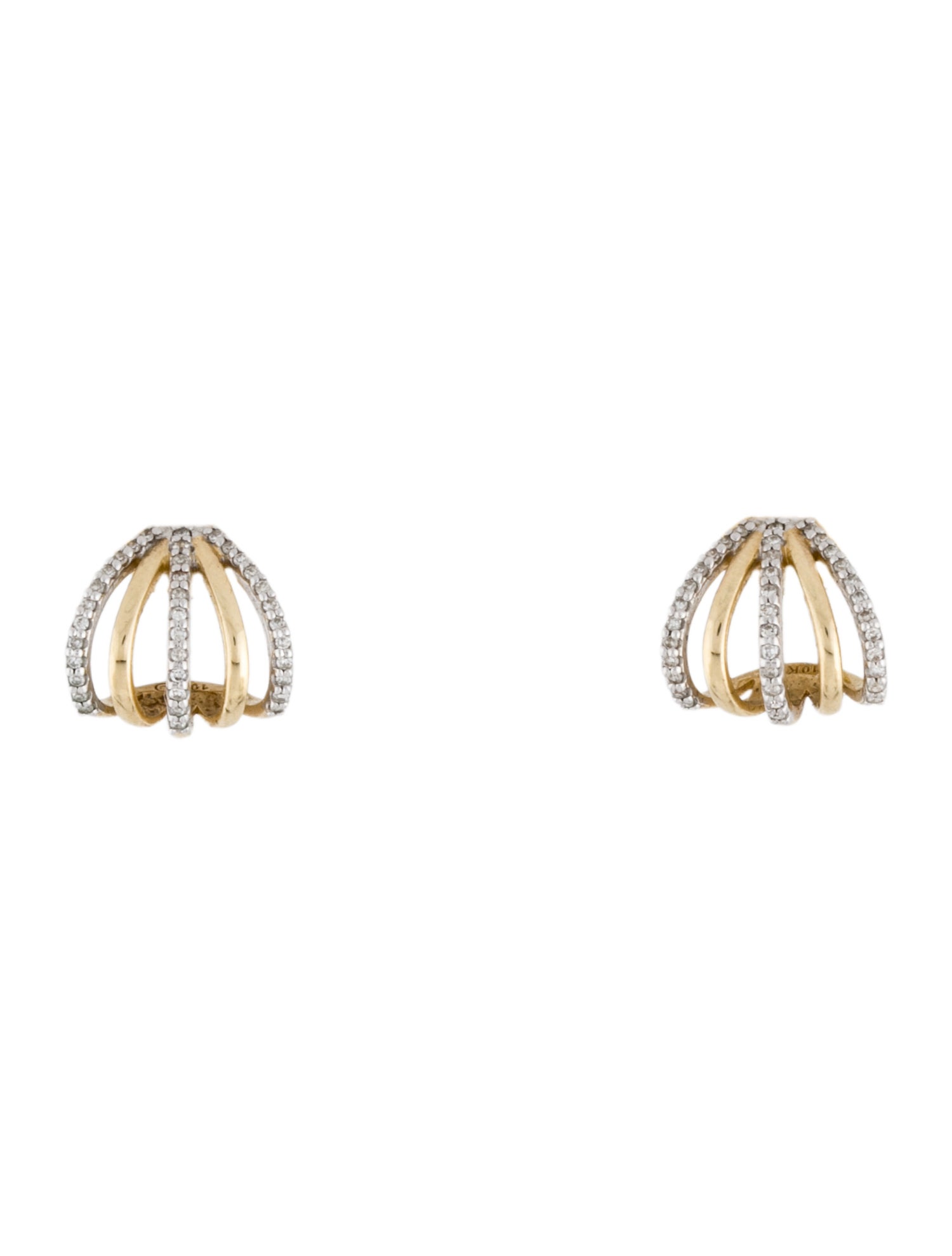 Earrings 10K Diamond
