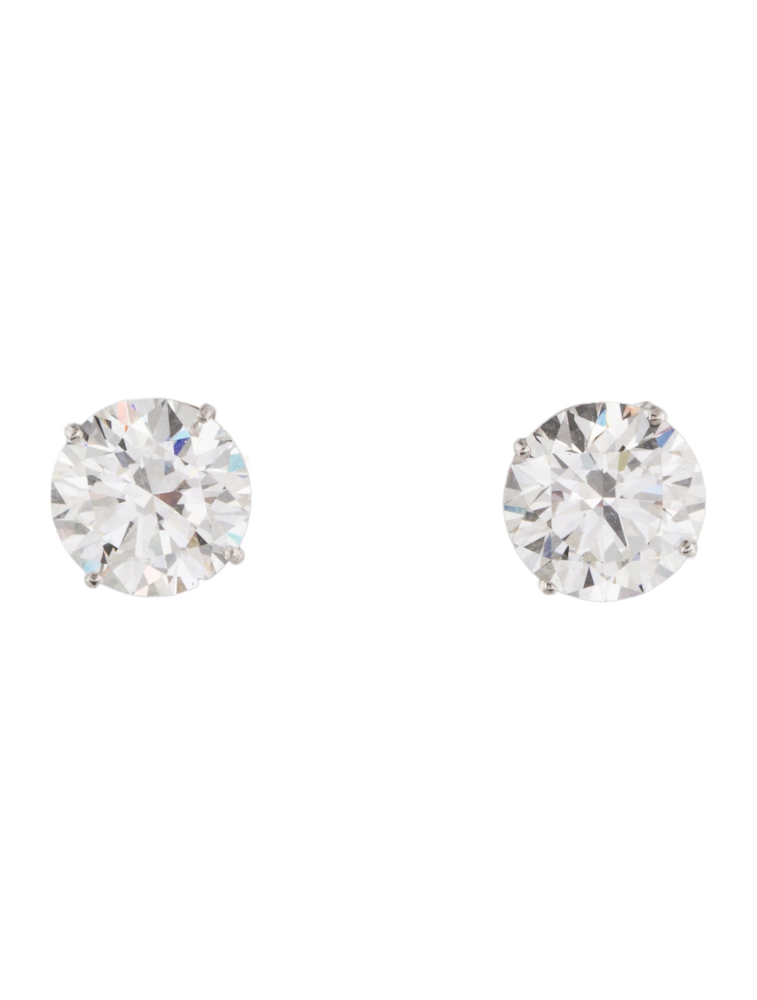 Earrings 14K 6.16ctw Lab-Grown Diamond Stud Earrings