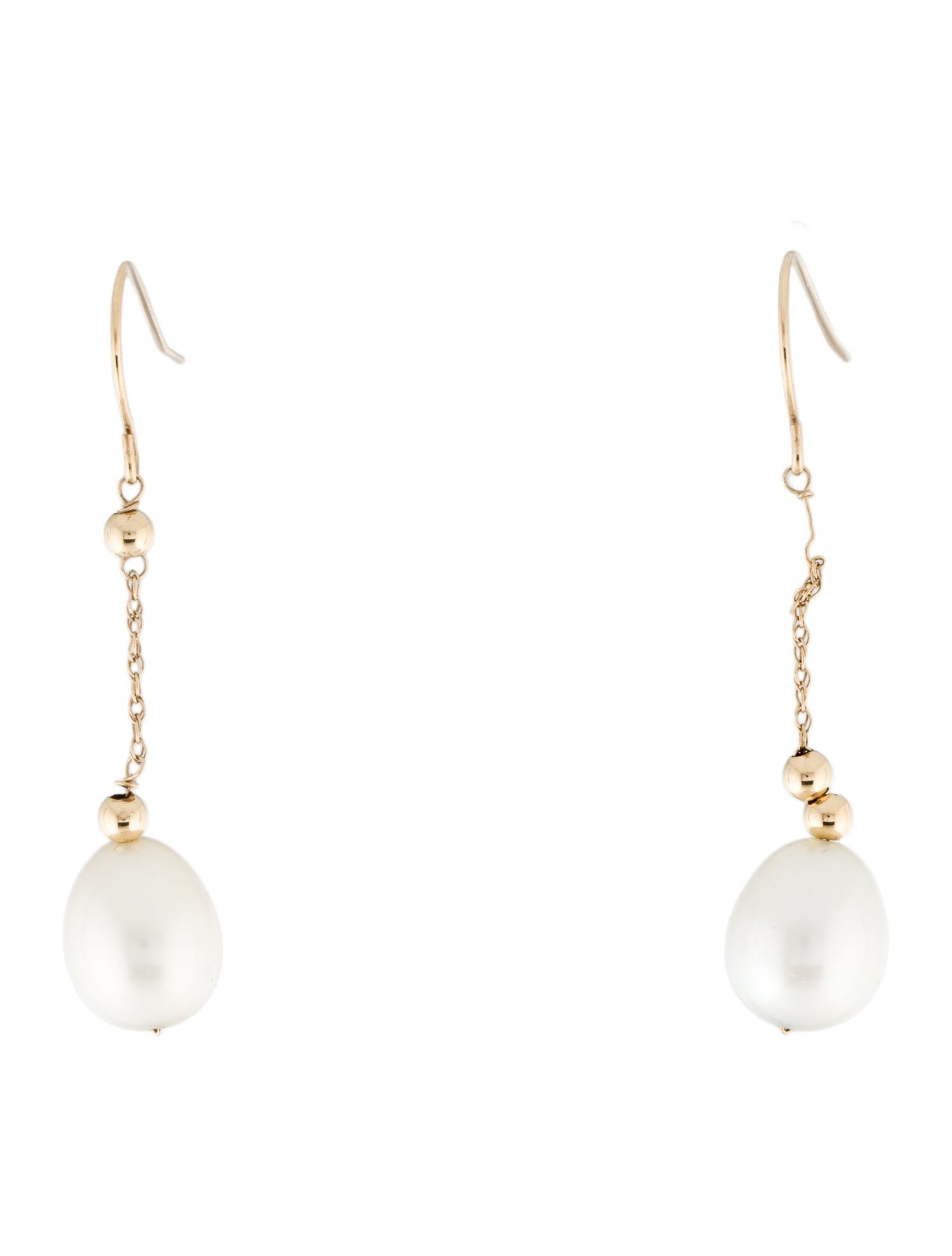 Earrings 14K Pearl Drop