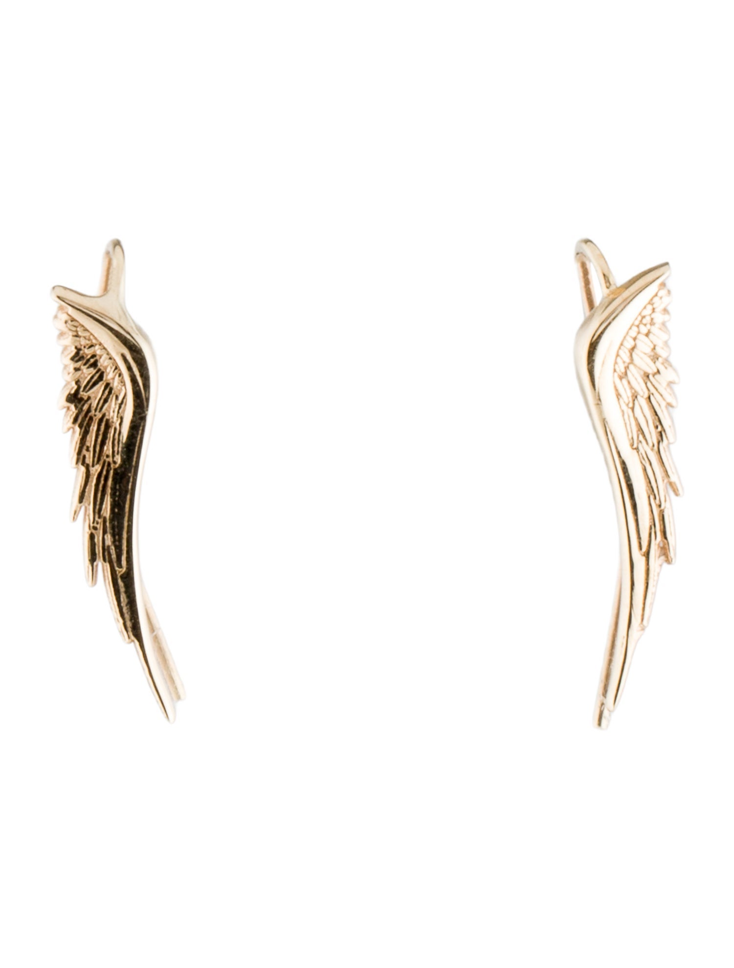 Earrings 10K Angel Wing Ear Climber