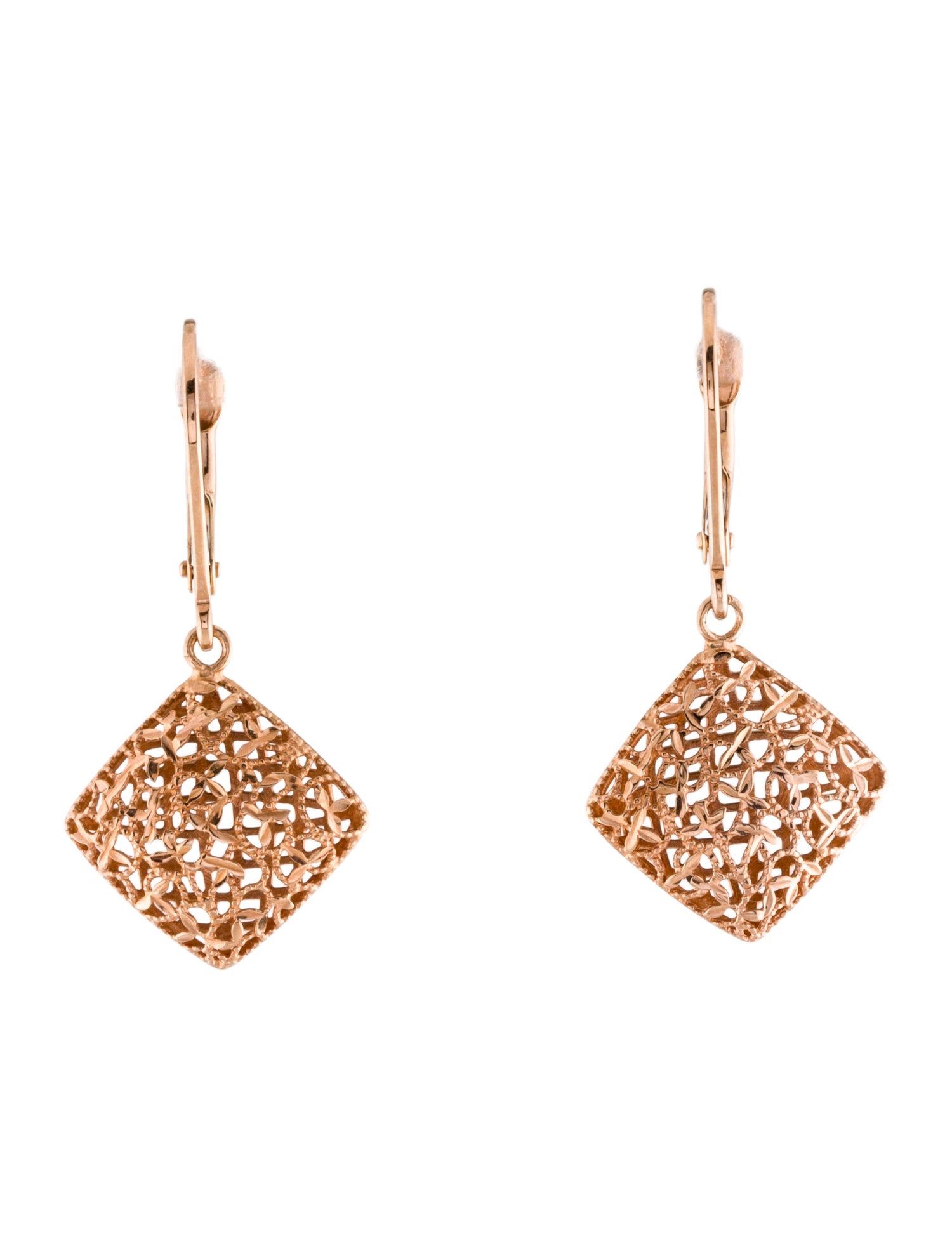Earrings 14K Drop