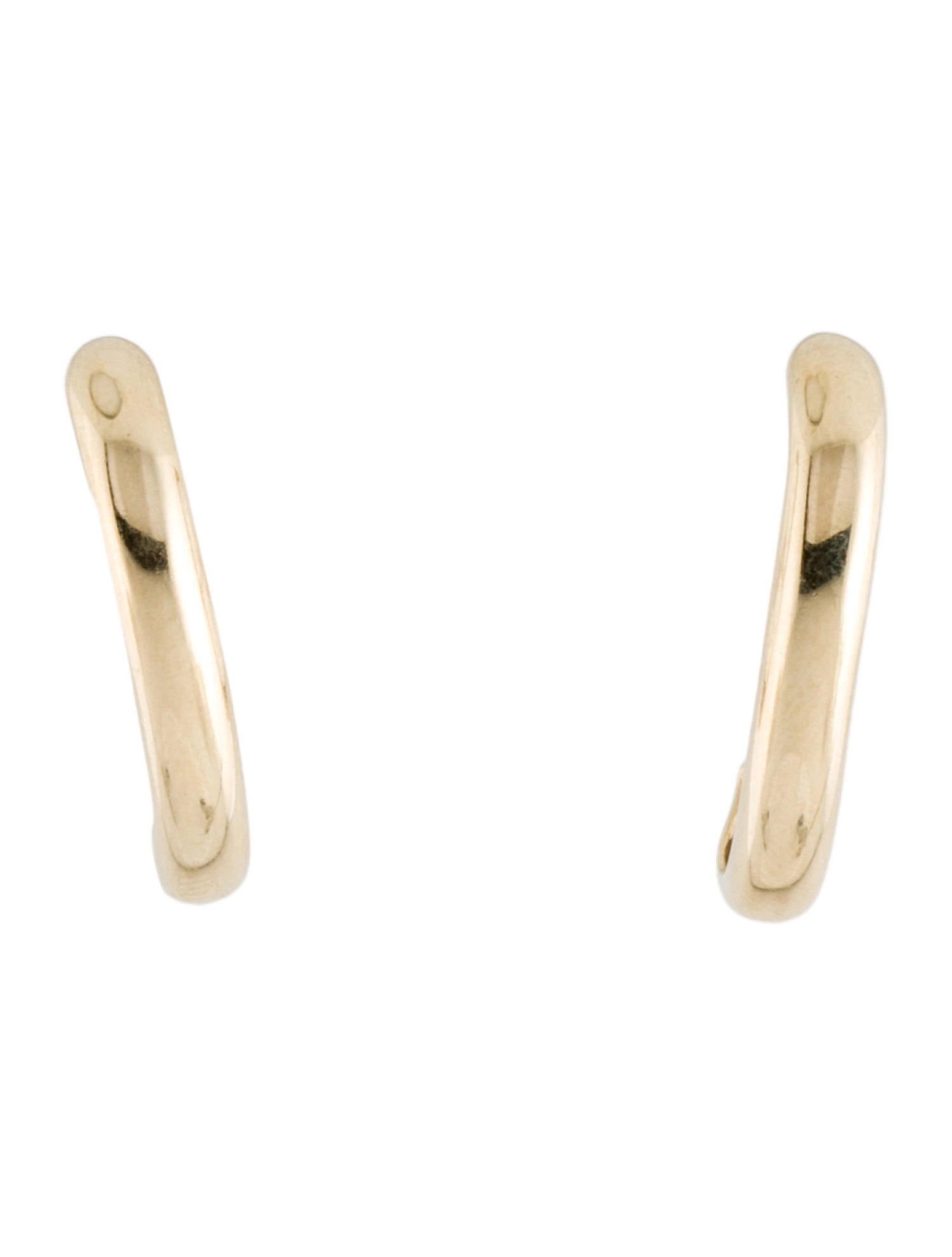 Earrings 14K Hug Bar Stud Earring
