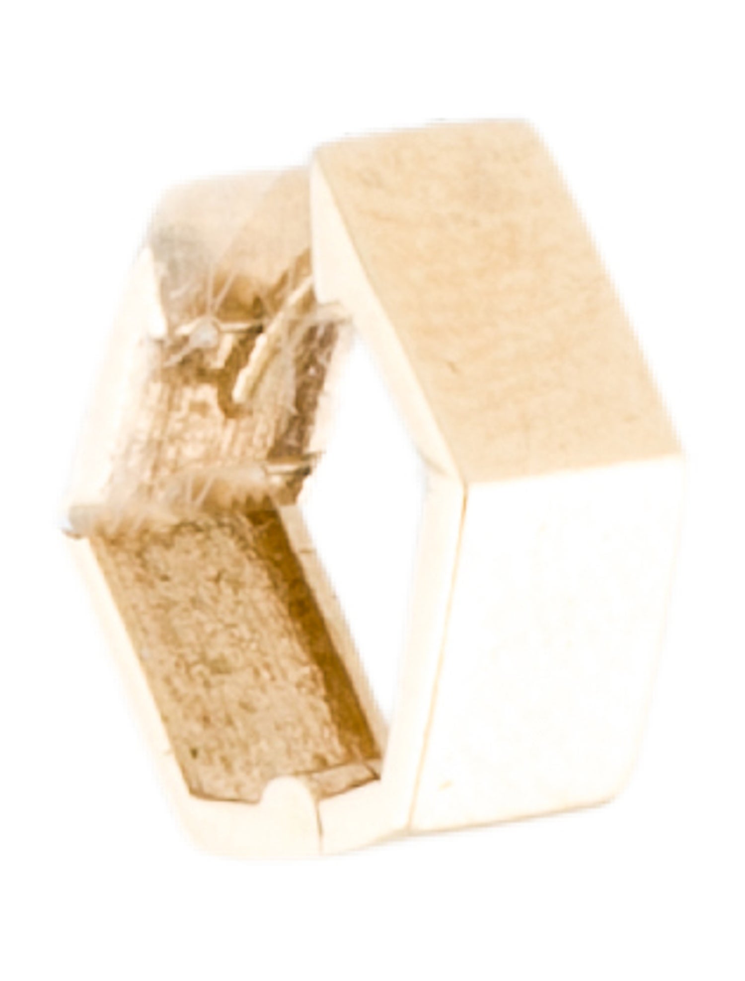 Earrings 14K Geometric Huggie