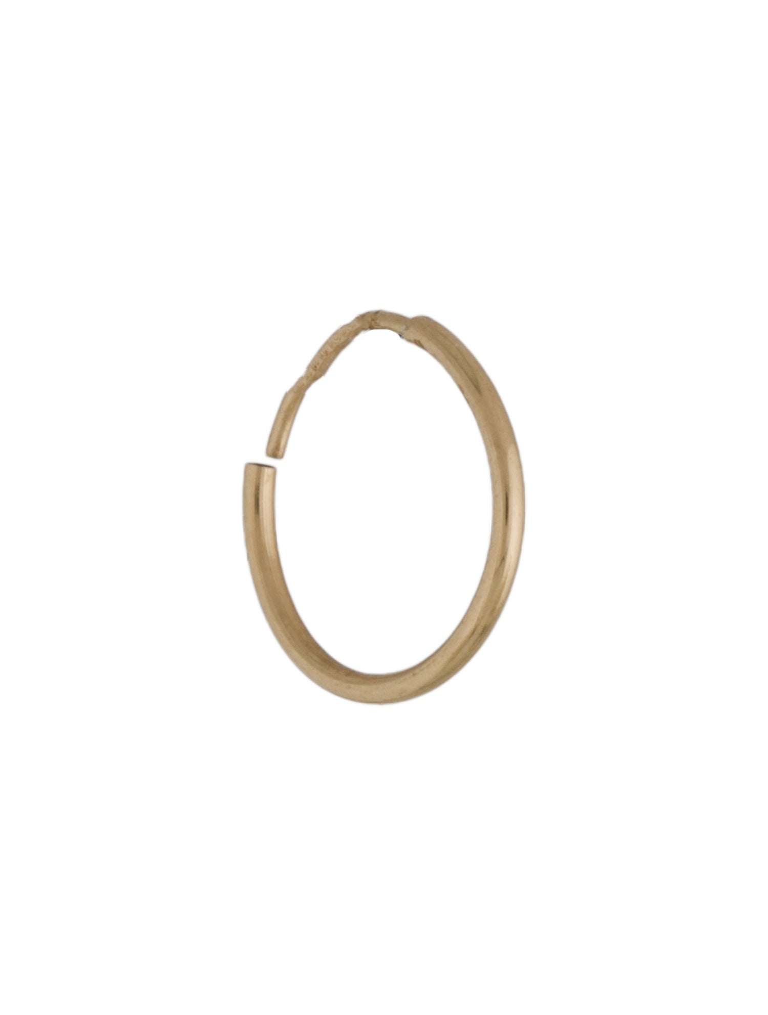 Earrings 14K Mini Hoop Single Earring