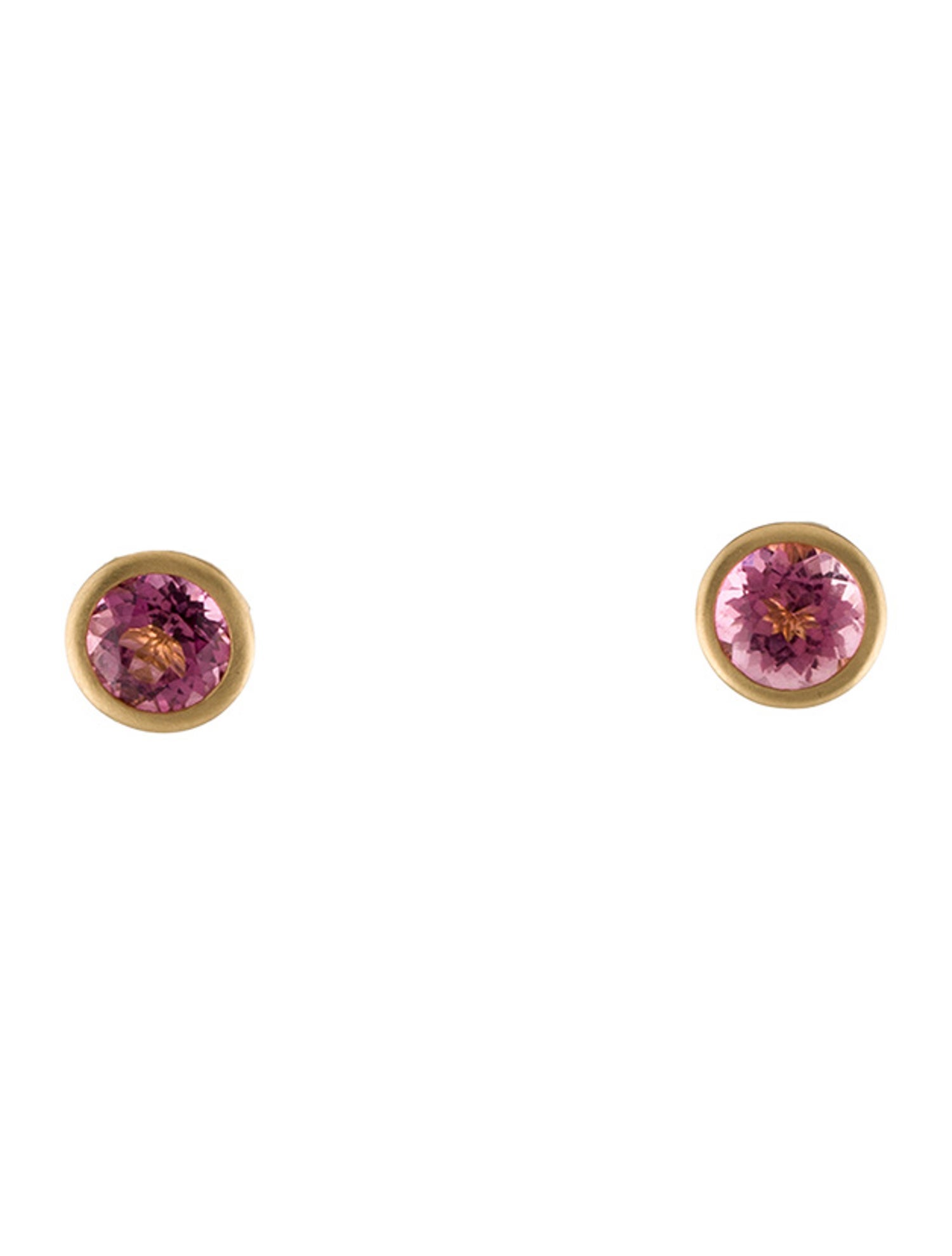 Earrings 18K Tourmaline Stud Earrings