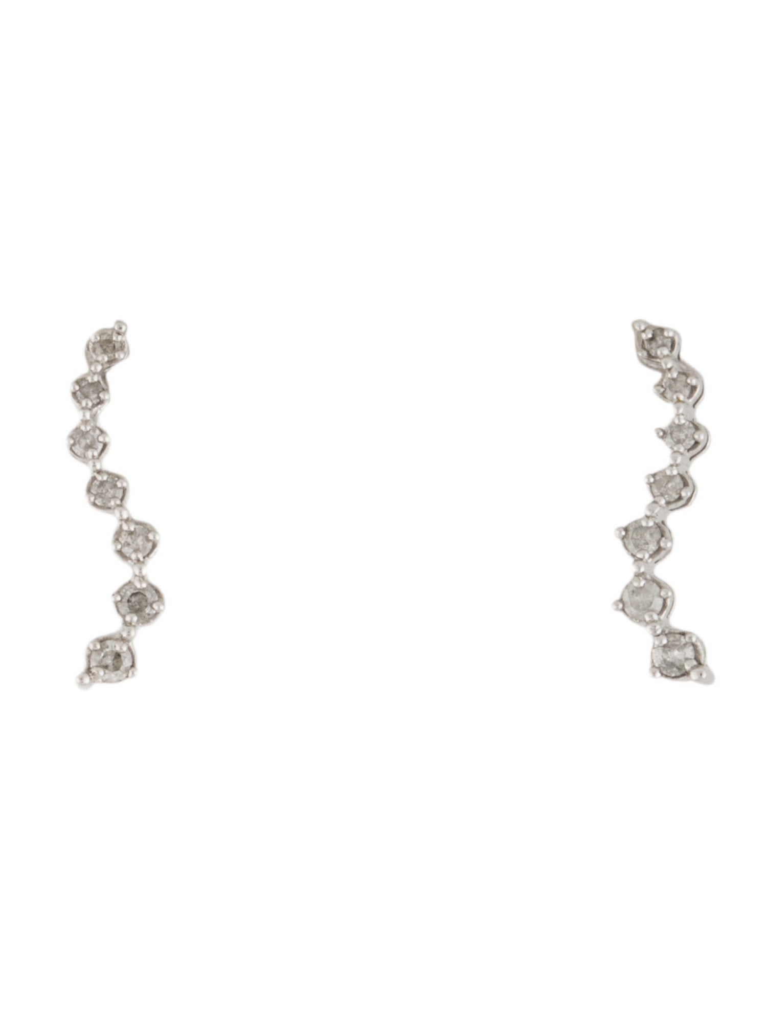 Earrings 10K Diamond Drop
