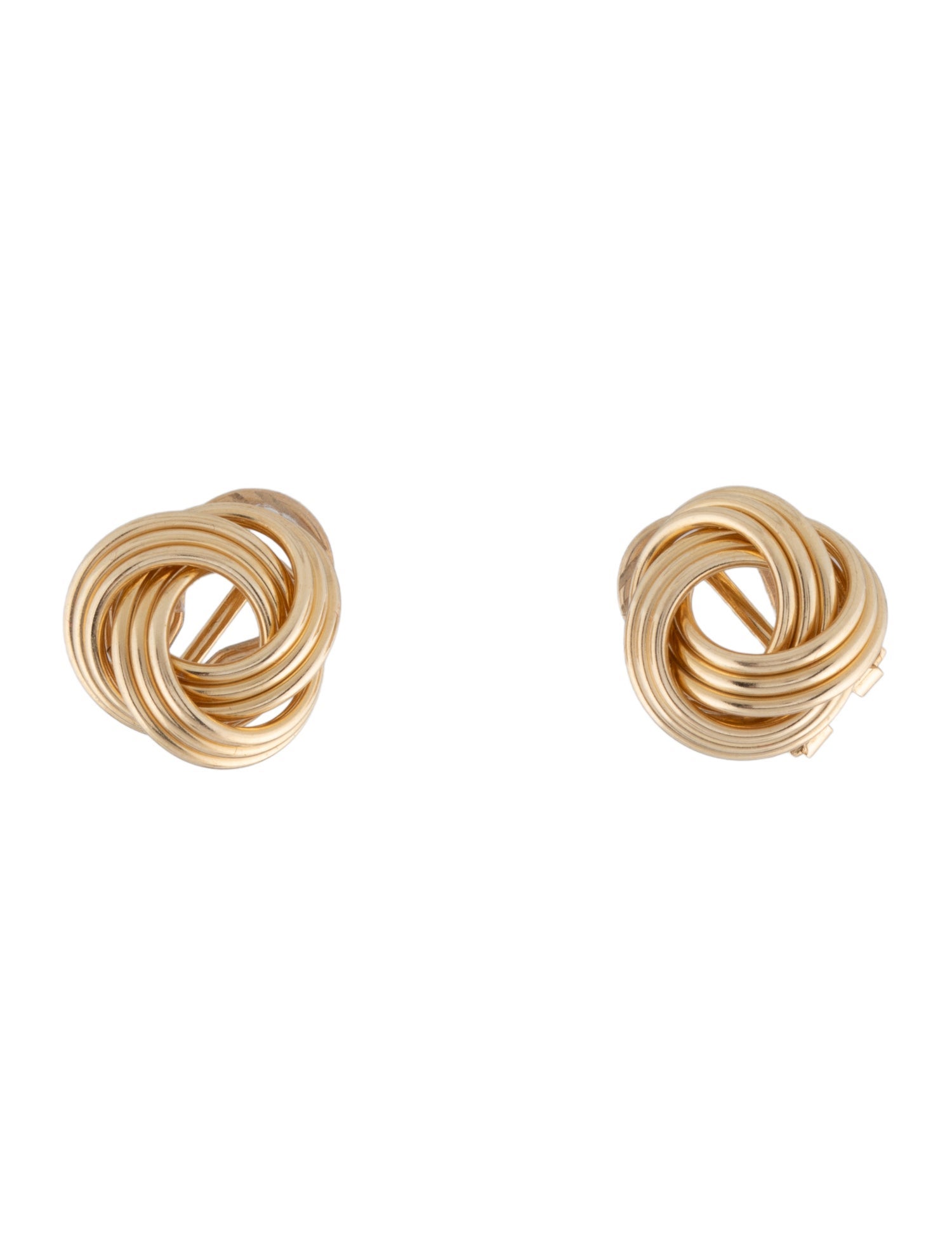 Earrings 14K Clip-On Knot