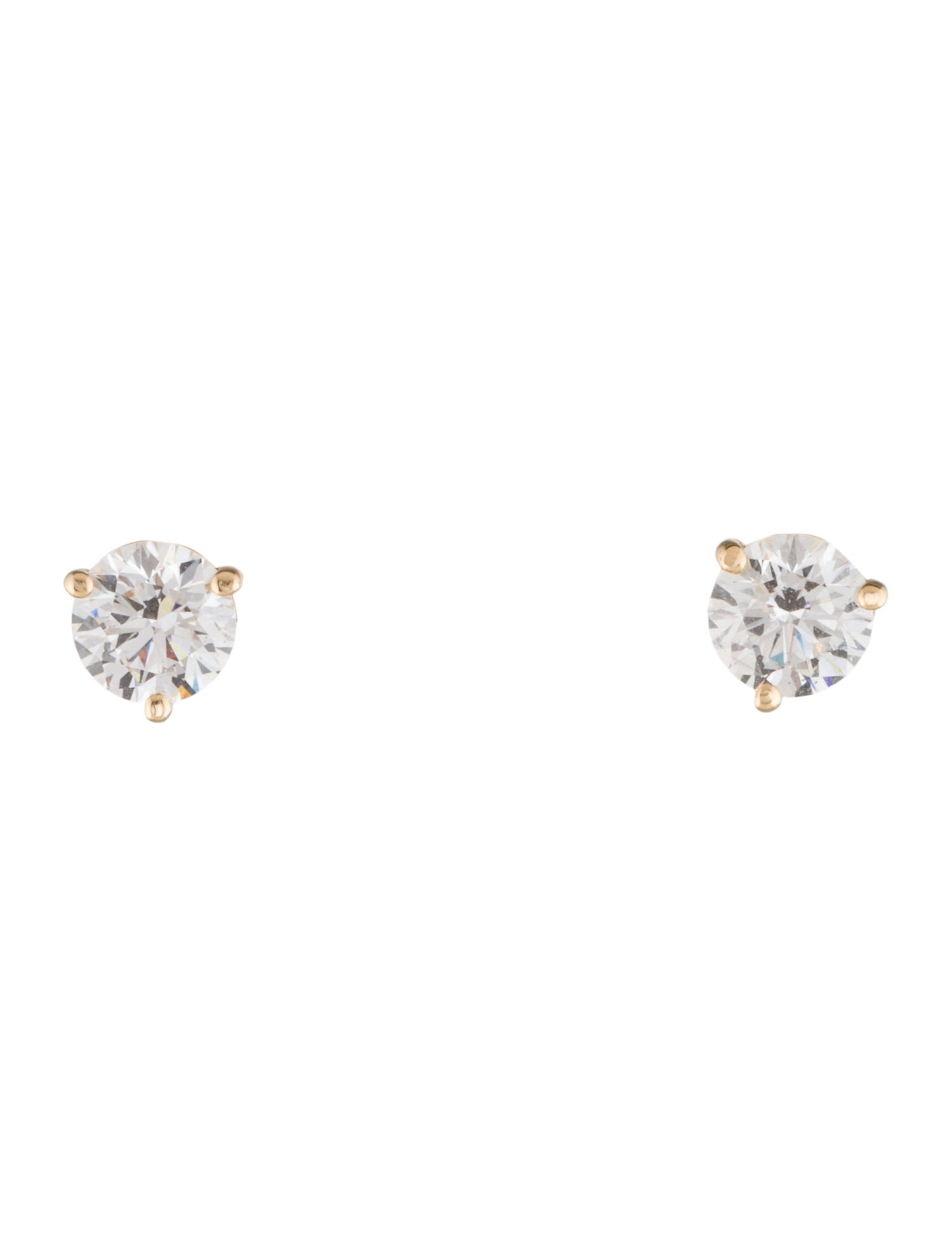 Earrings 14K 2.00ctw Lab-Grown Diamond Stud Earrings