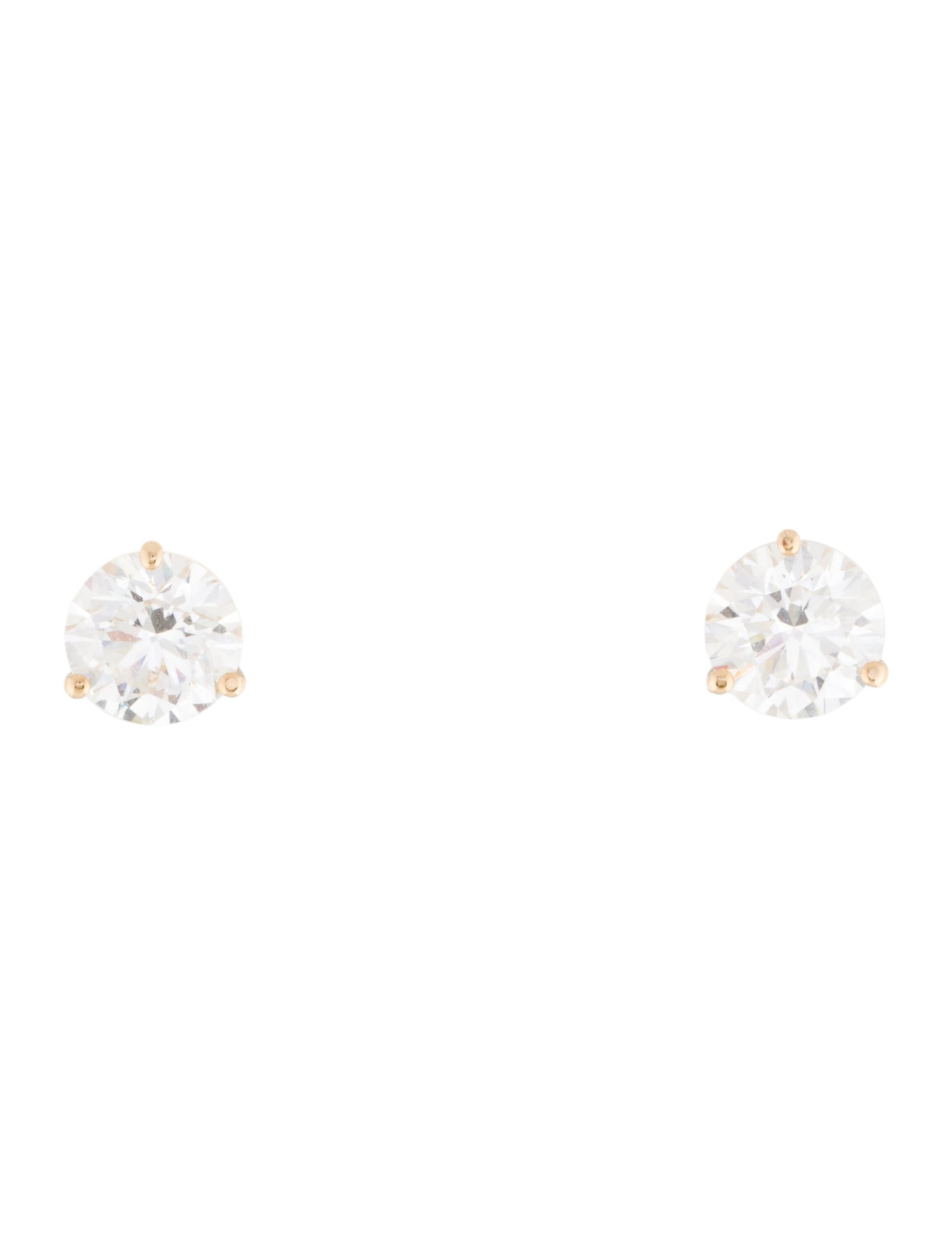 Earrings 14K 4.00ctw Lab-Grown Diamond Stud