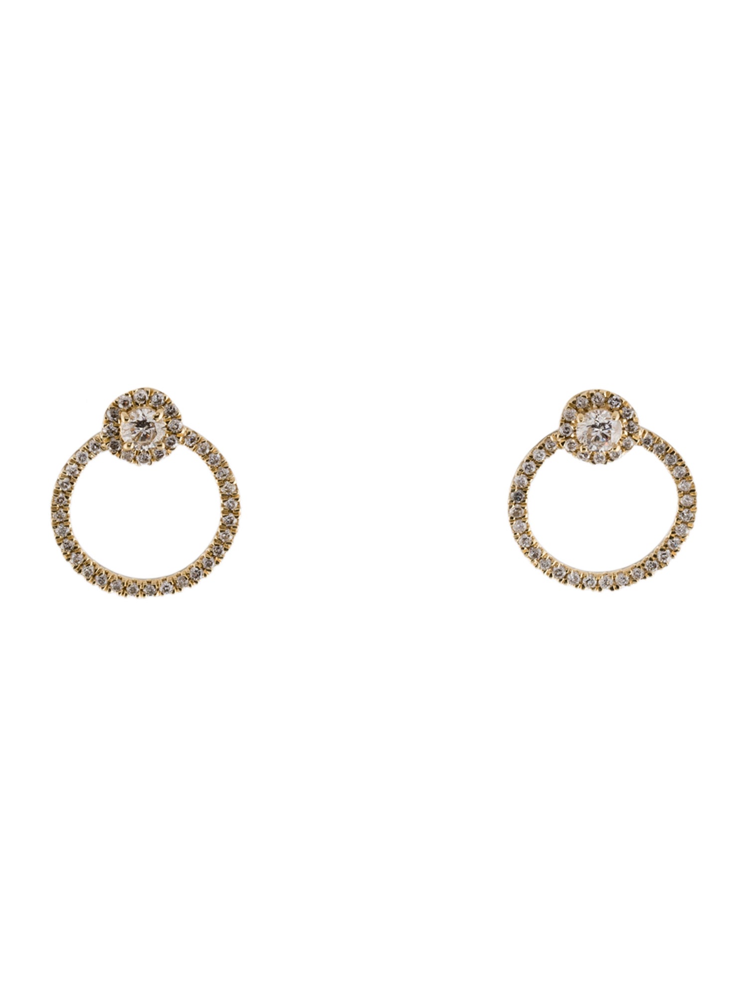 Earrings 14K Diamond Stud