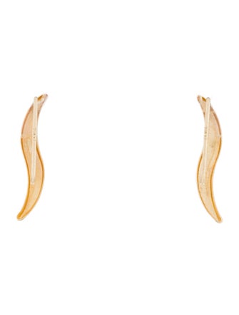 Earrings 14K Diamond Ear Climbers