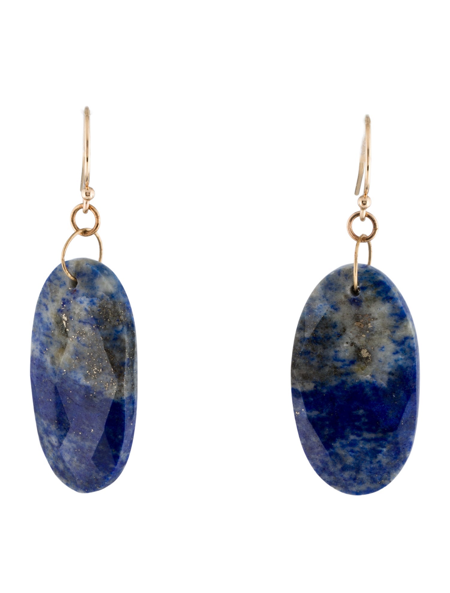 Earrings 14K Lapis Lazuli Drop Earrings