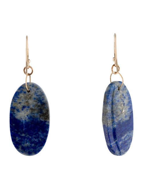 Earrings 14K Lapis Lazuli Drop Earrings
