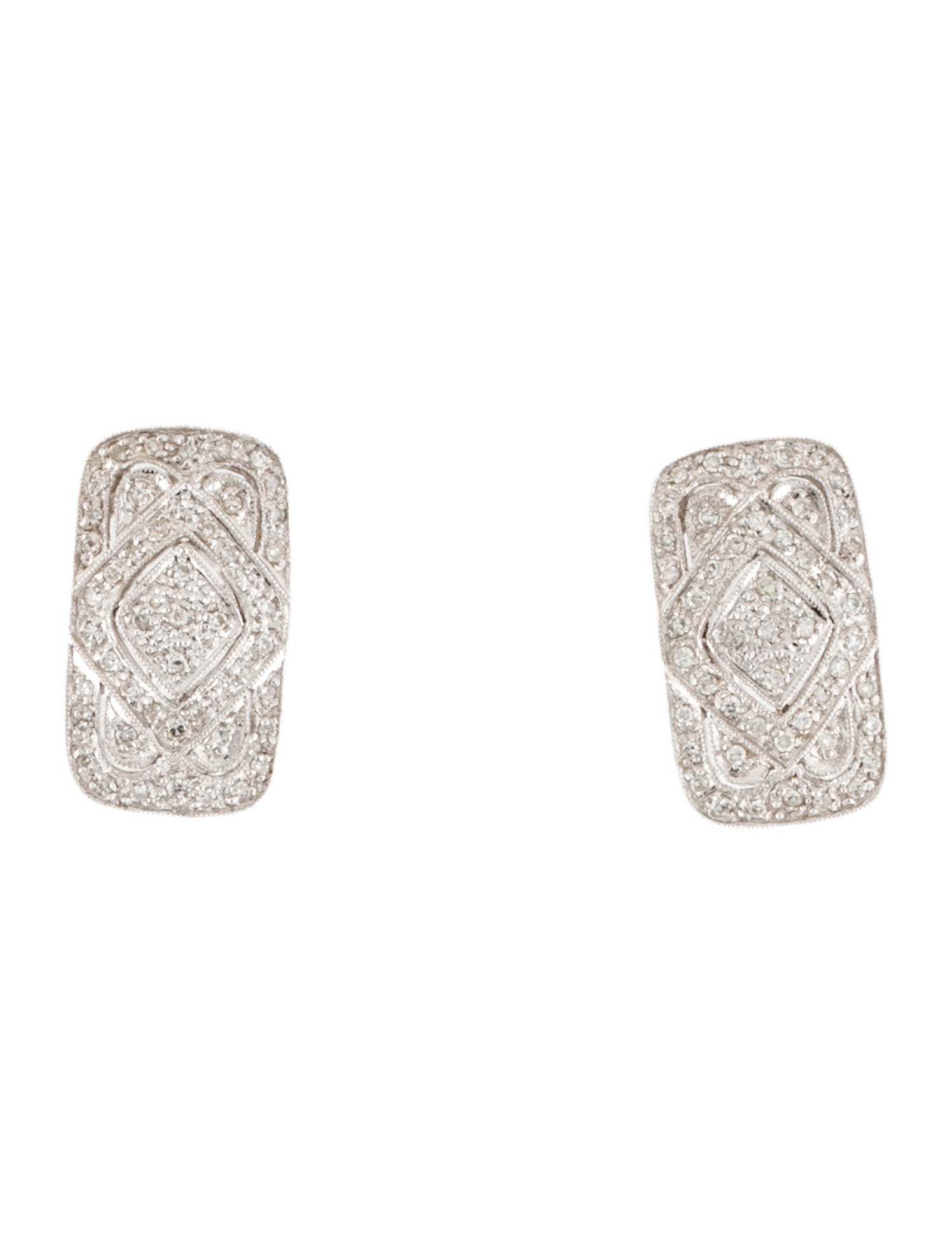 Earrings 14K Diamond Earclip